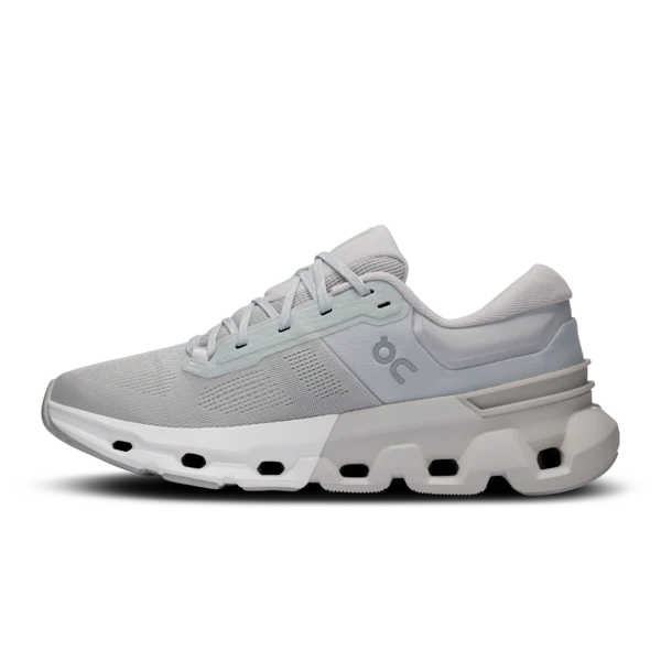 ON Mens Cloudflyer 5 - Glacier/Wolf - Image 6