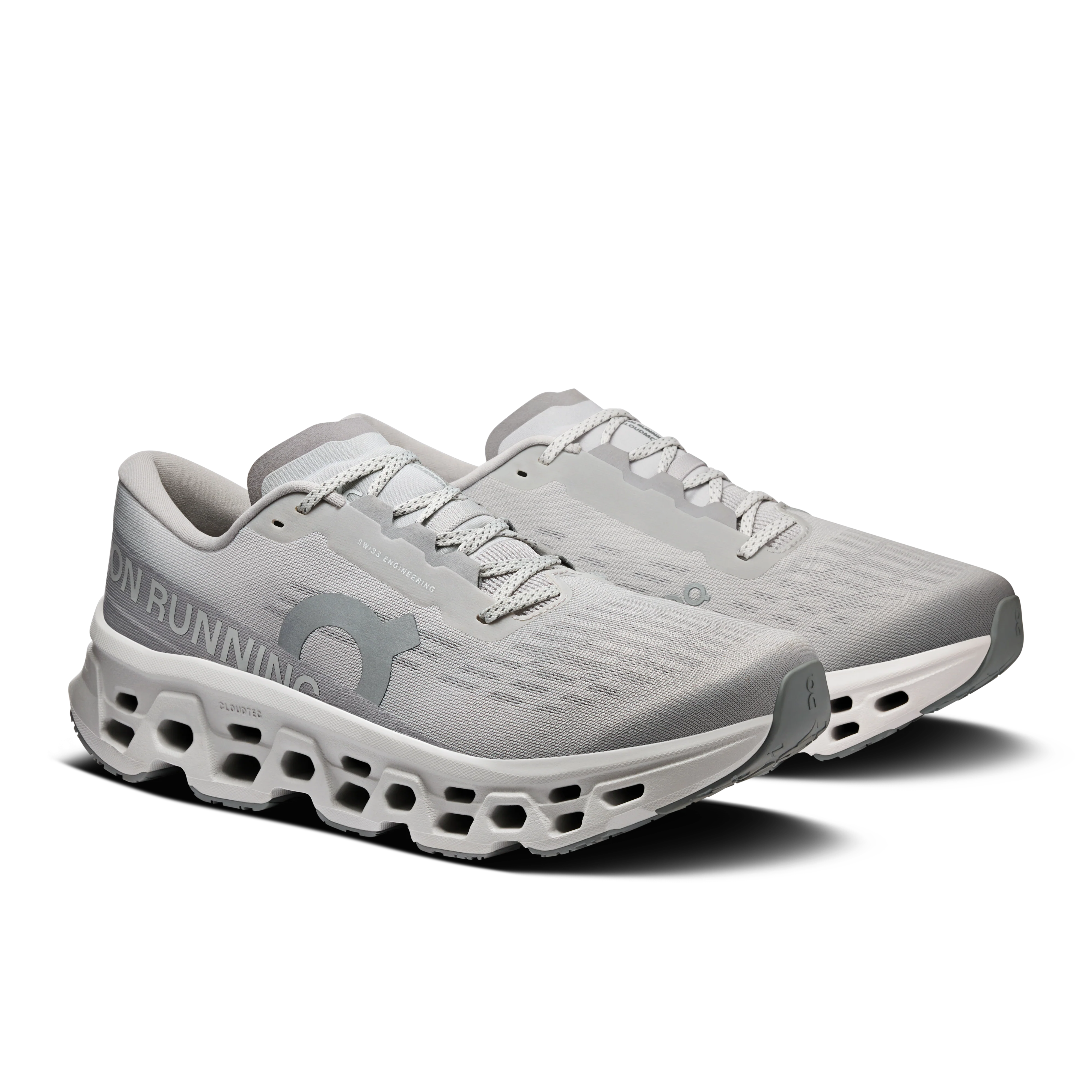 ON Mens Cloudmonster 3 - Wolf/Wolf - SS26 - Image 7