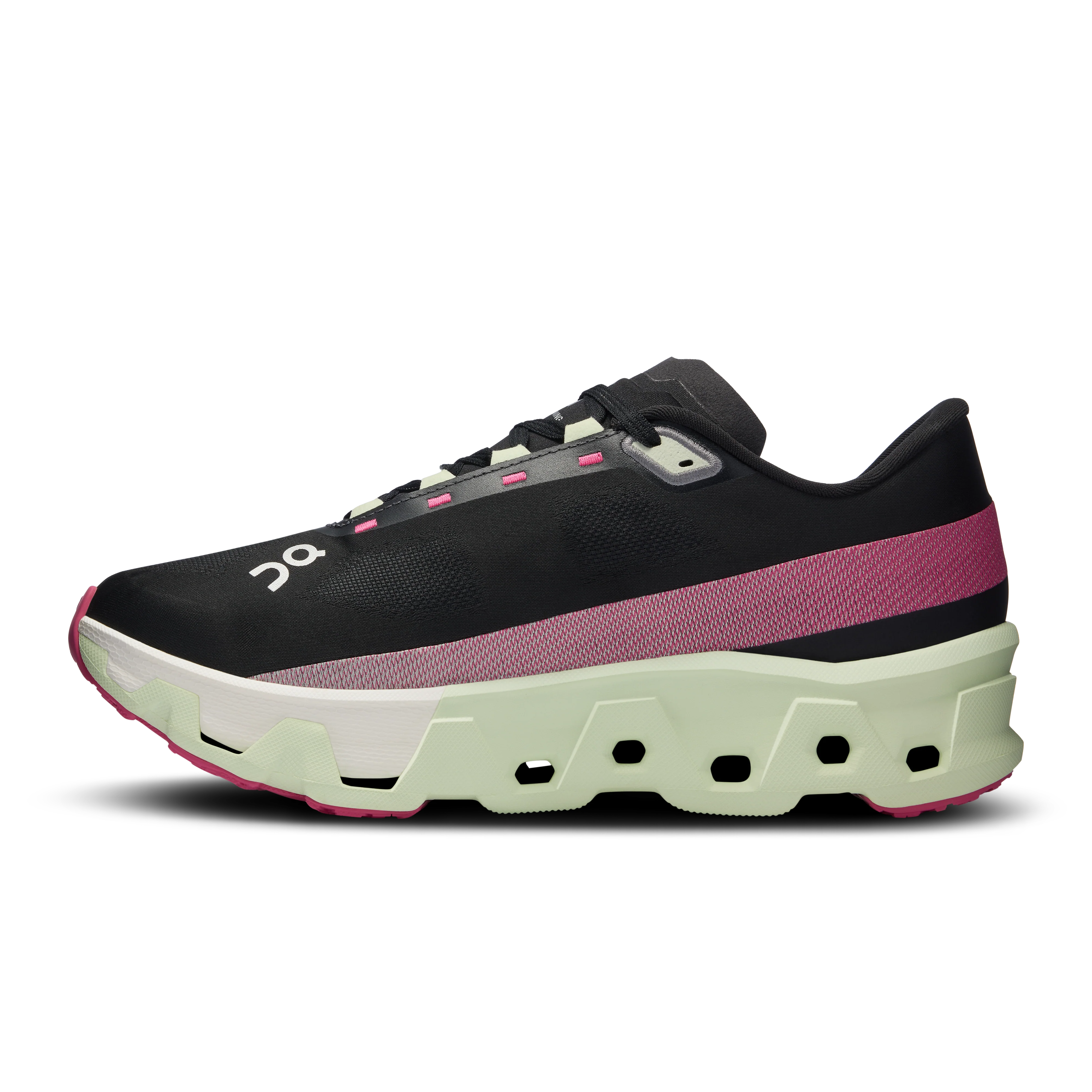 ON Mens Cloudmonster Hyper - Black/Lima - Image 4