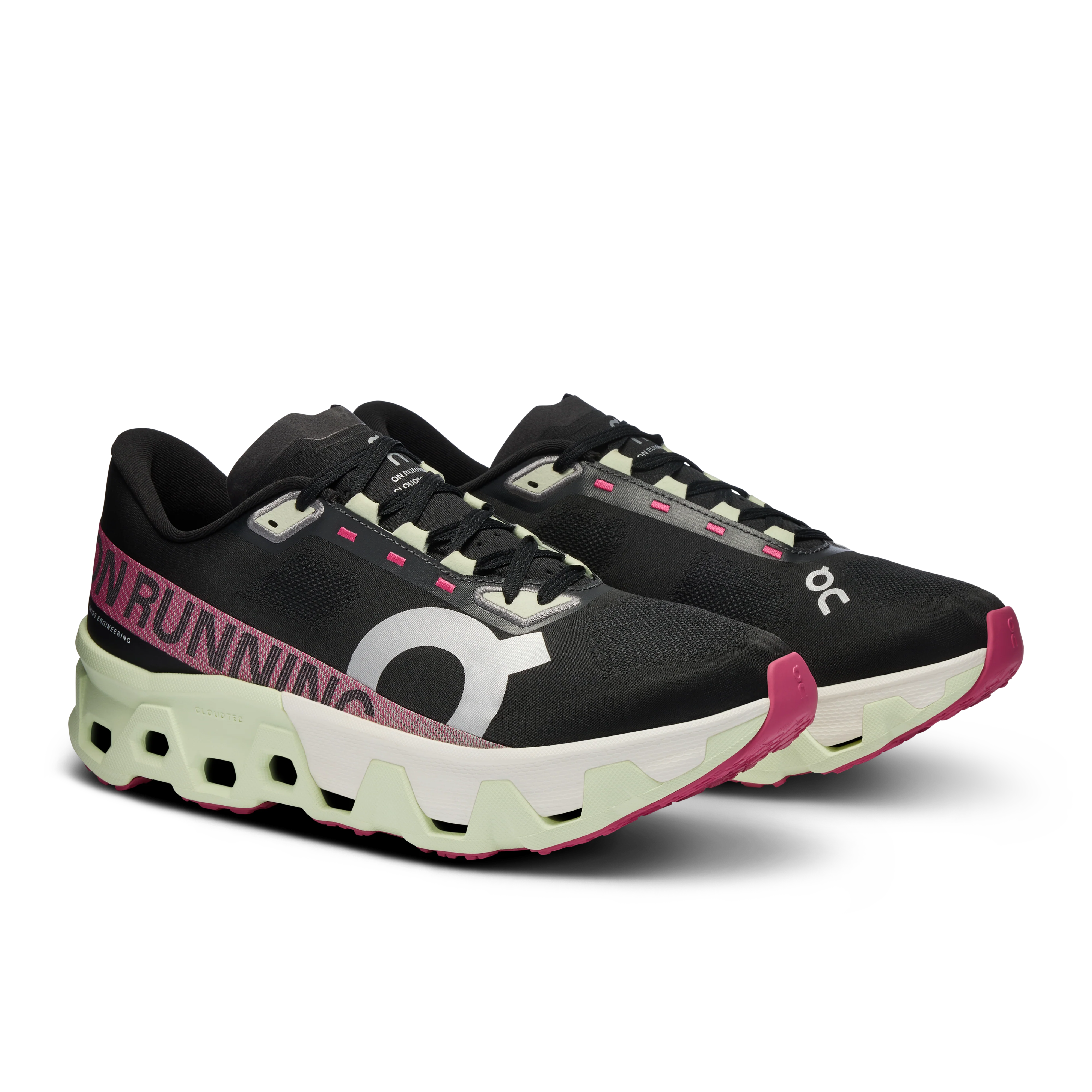 ON Mens Cloudmonster Hyper - Black/Lima - Image 6