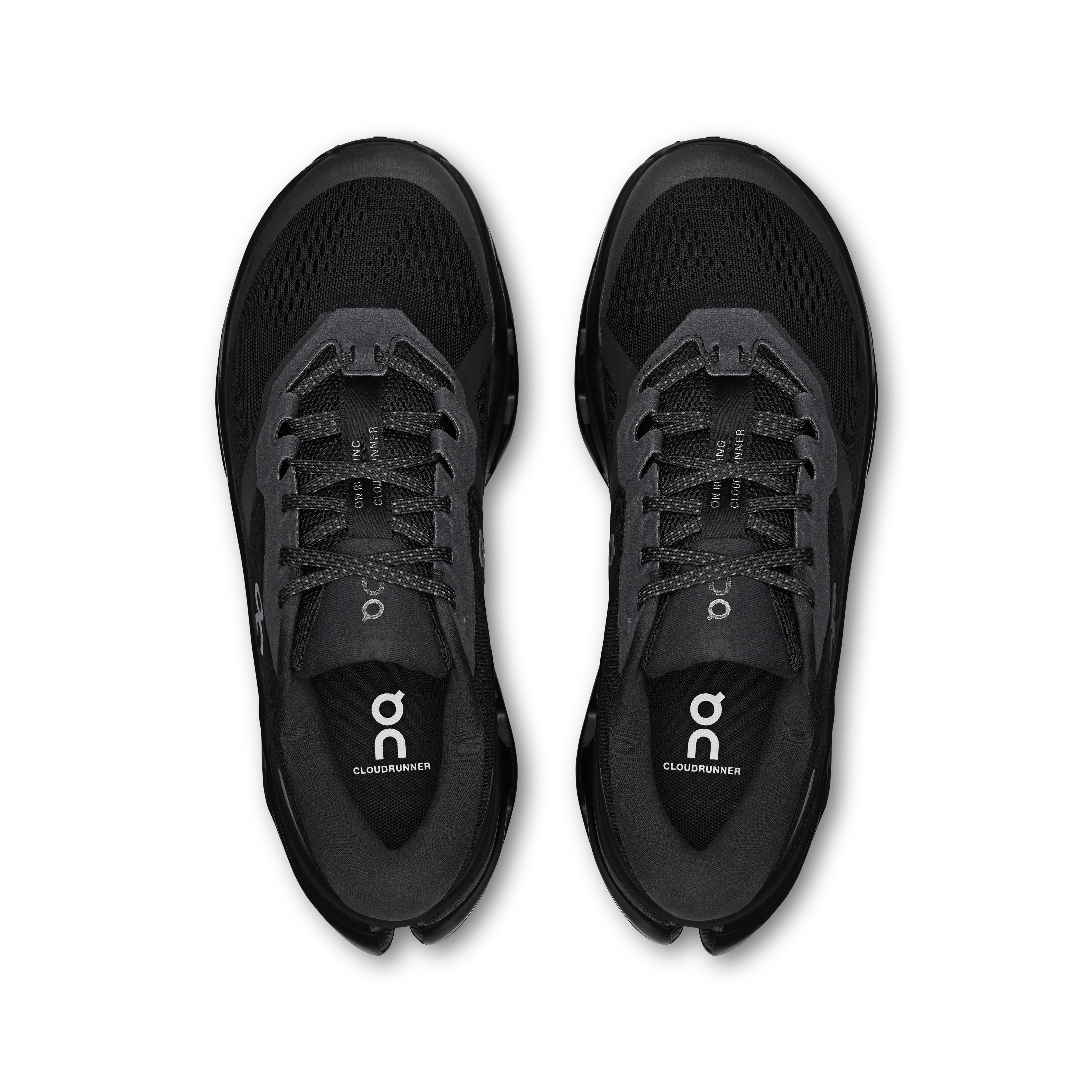 ON Mens Cloudrunner 3 - Black/Black - Stability - SS26 - Image 3