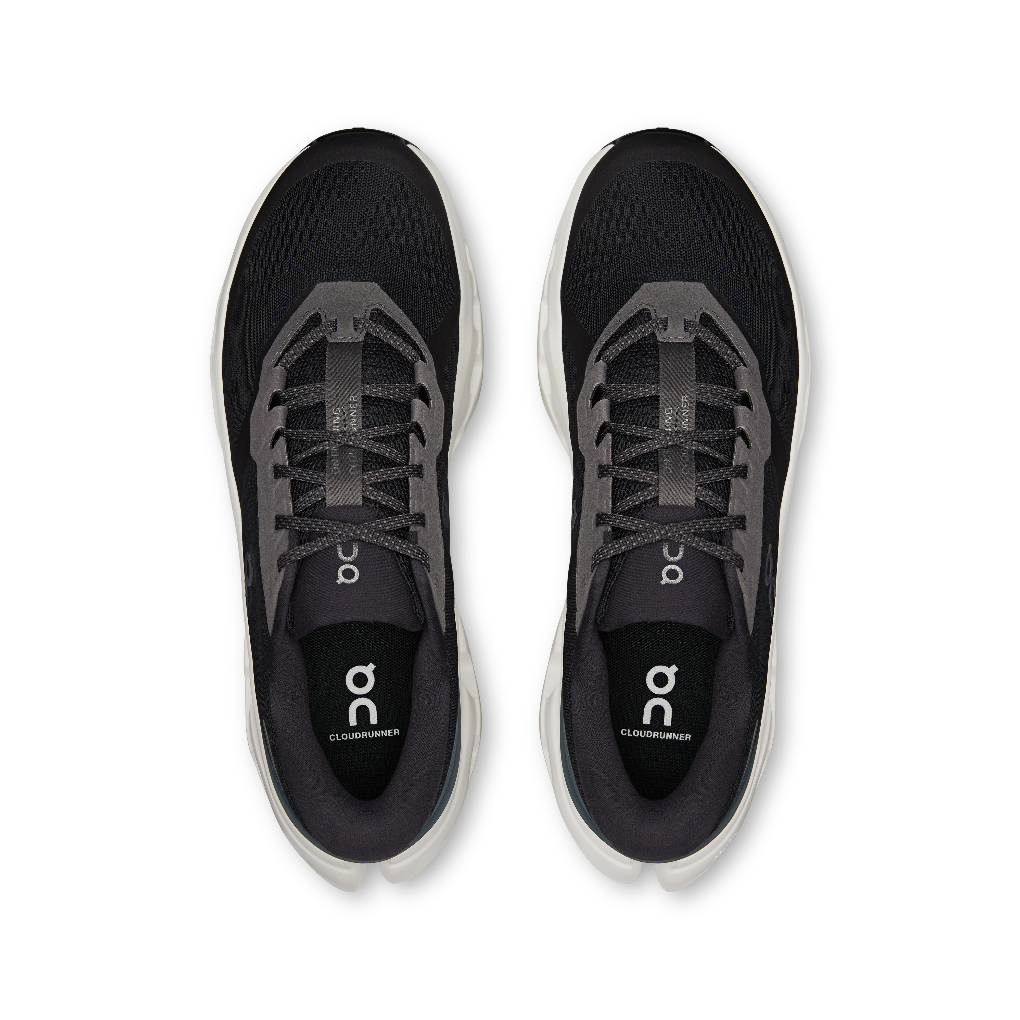 ON Mens Cloudrunner 3 - Black/Ivory - Stability - SS26 - Image 3