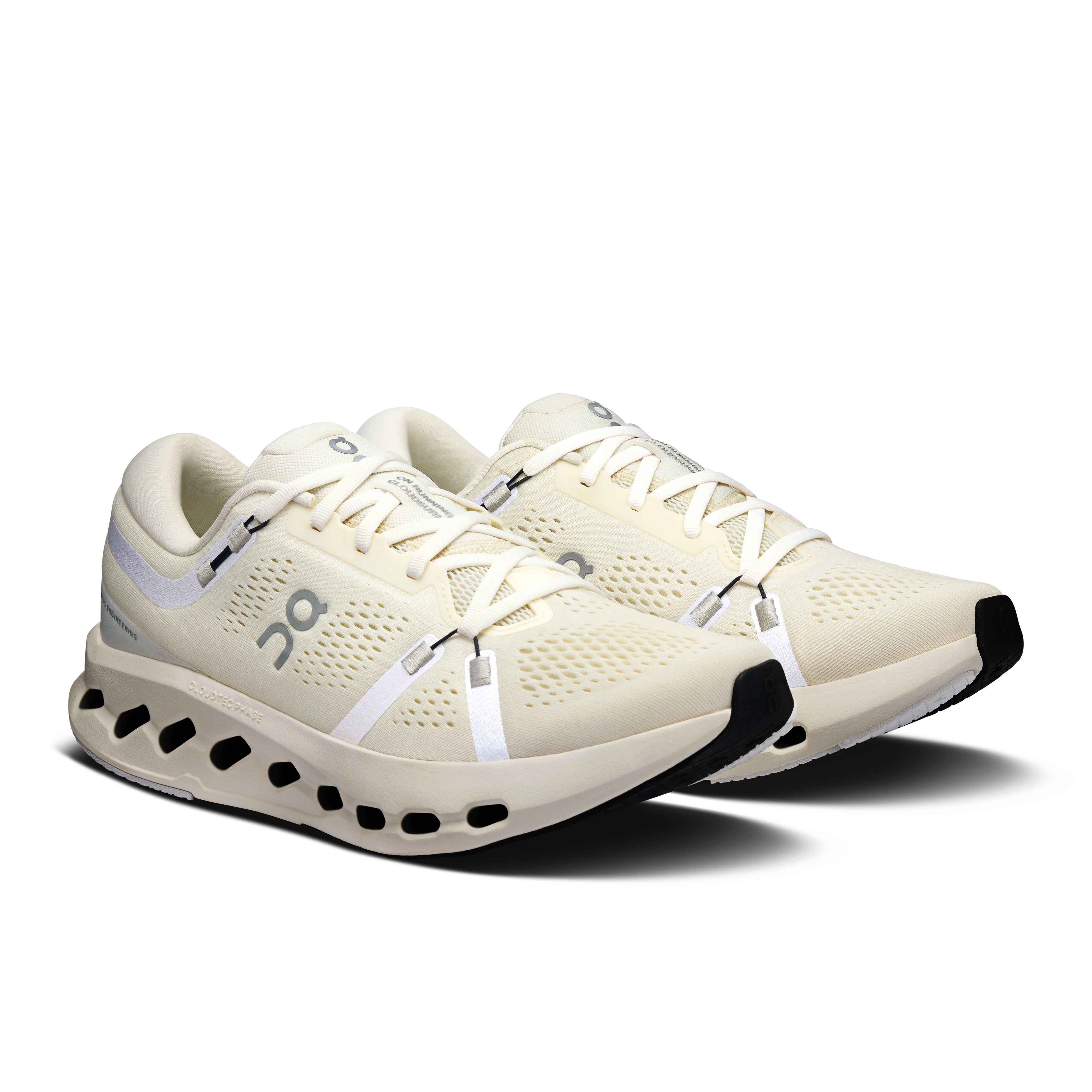 ON Mens Cloudsurfer 2 - Ivory/Ivory - SS25 - Image 6