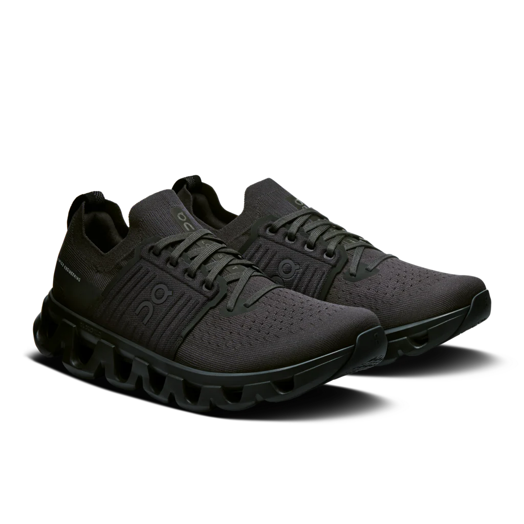 On Mens Cloudswift 4 - Black/Eclipse - SS25 - Image 3