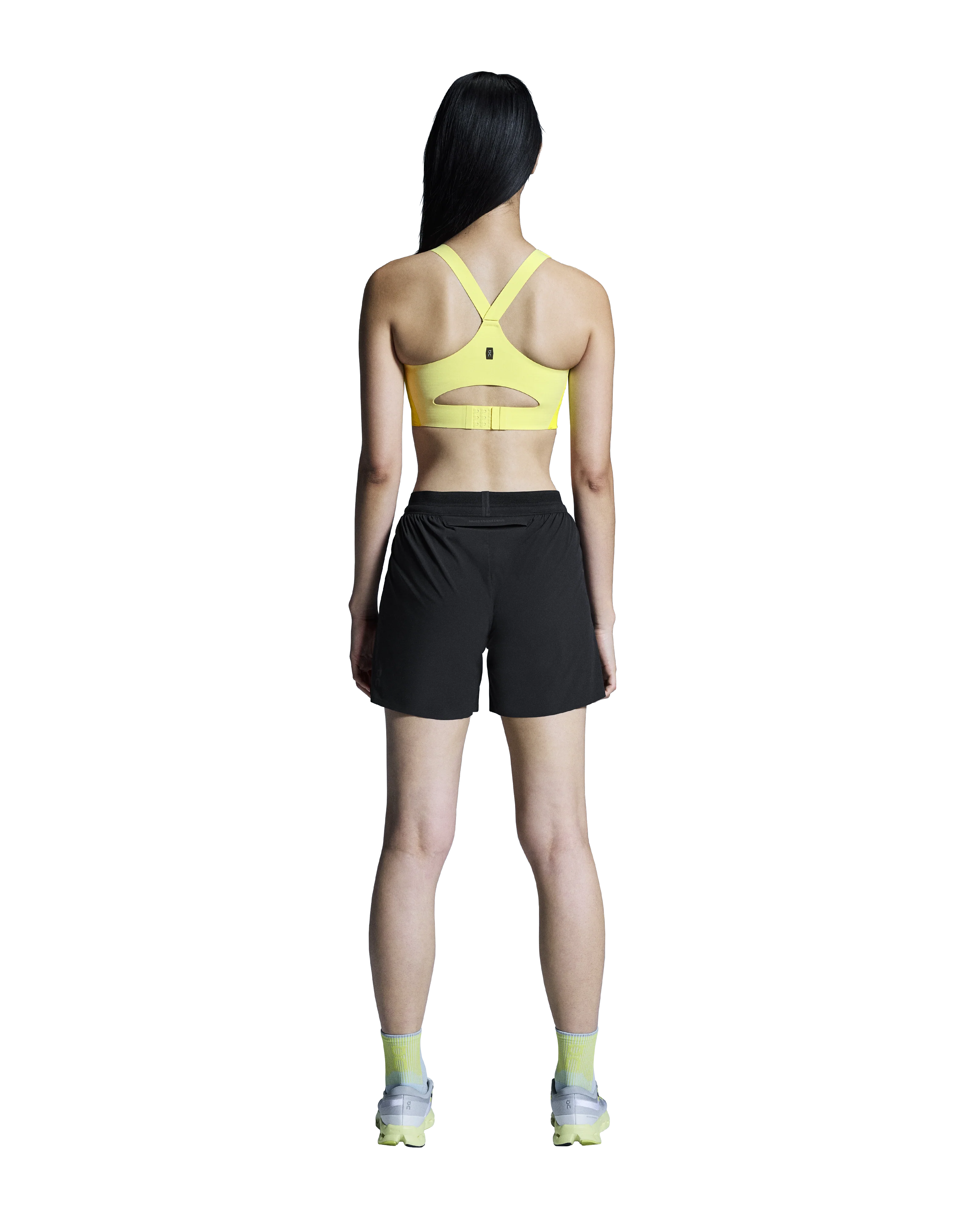 ON Womens 5" Performance Shorts - Black - SS26 - Image 3