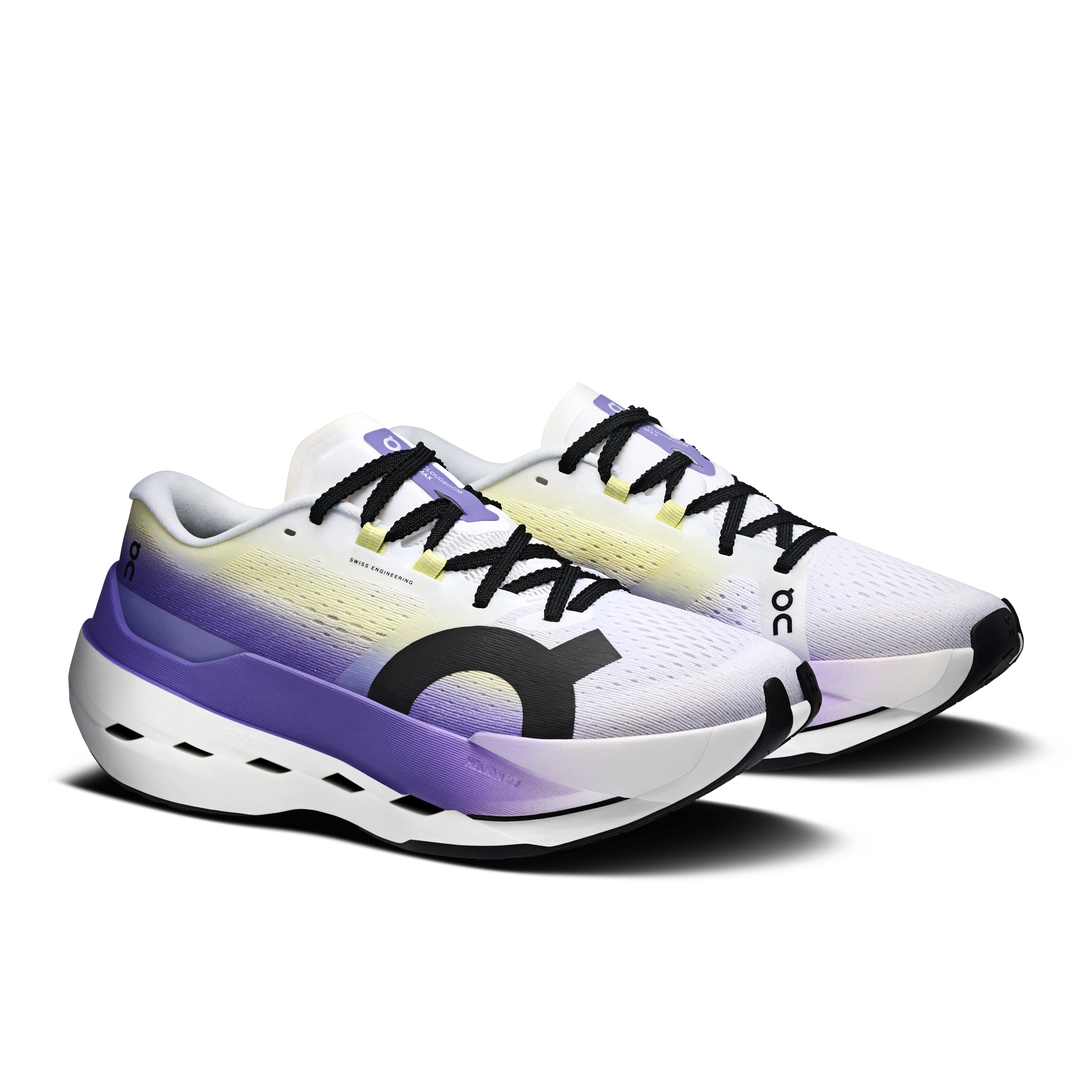 ON Womens Cloudboom Max - White/Juniper - Neutral - SS26 - Image 3