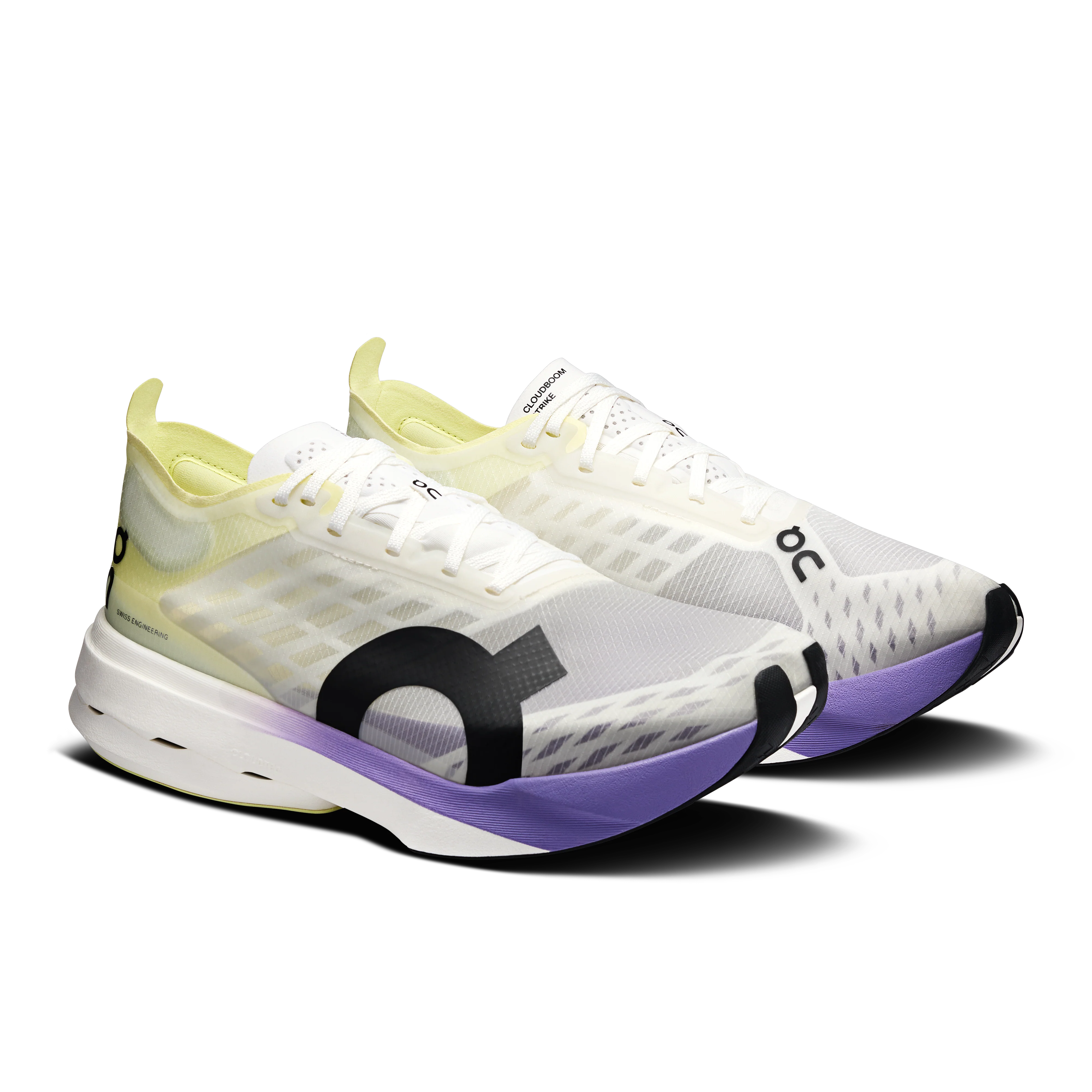 ON Womens Cloudboom Strike - Juniper/Limelight - SS26 - Image 3
