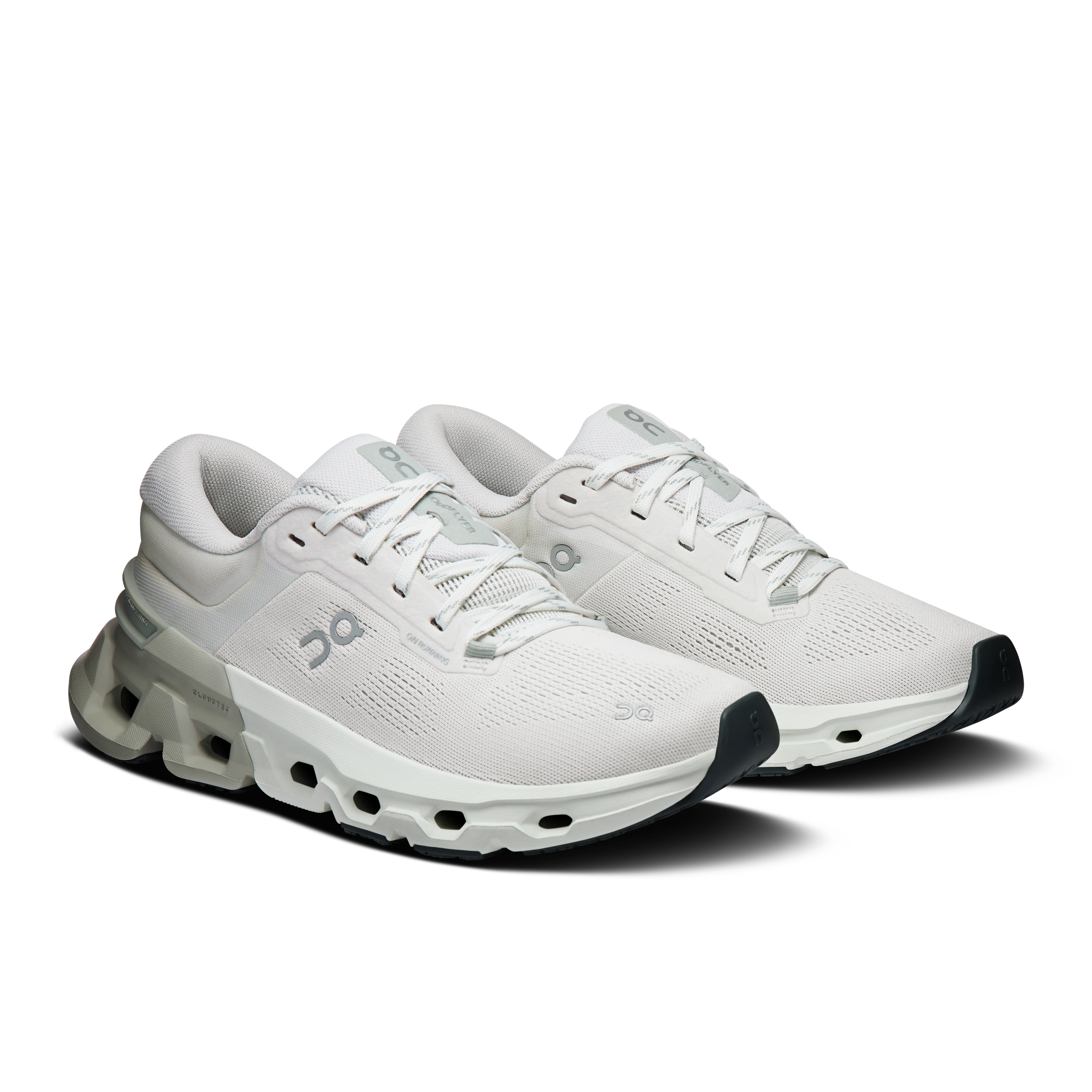 ON Womens Cloudflyer 5 - Ivory/Tin - SS26 - Image 3