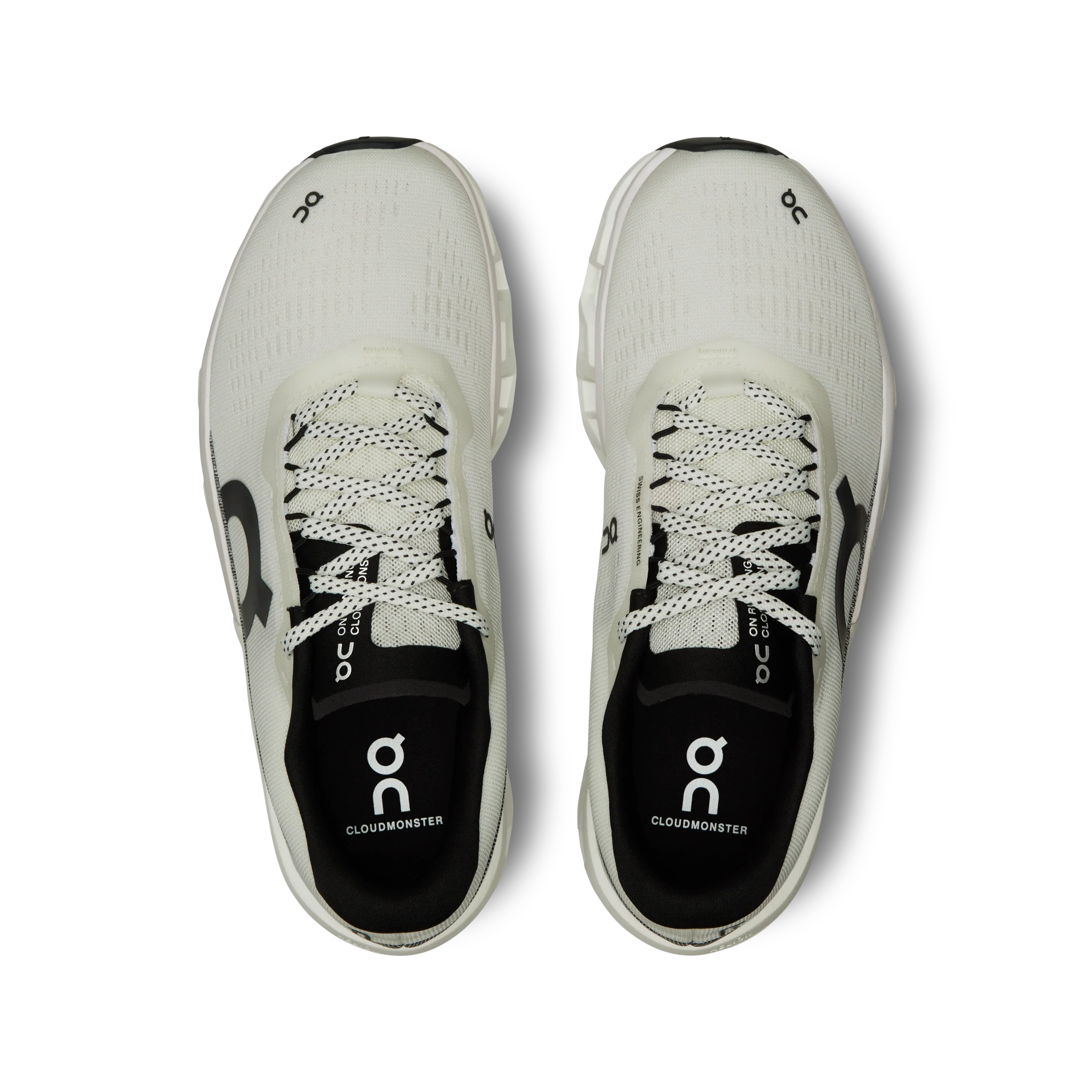ON Womens Cloudmonster 2 - White/Frost - Image 3