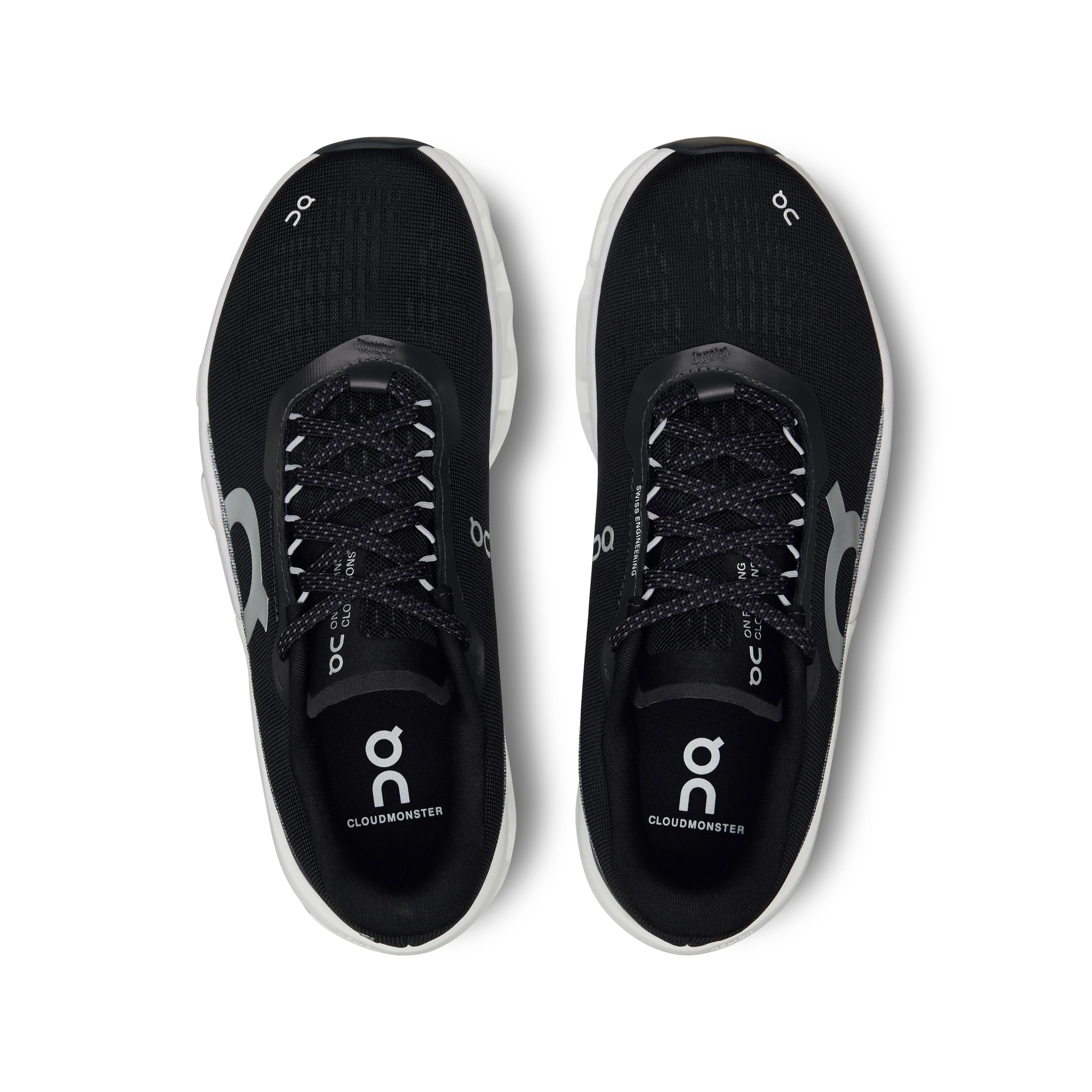ON Womens Cloudmonster 2 - Black/Frost - Image 3