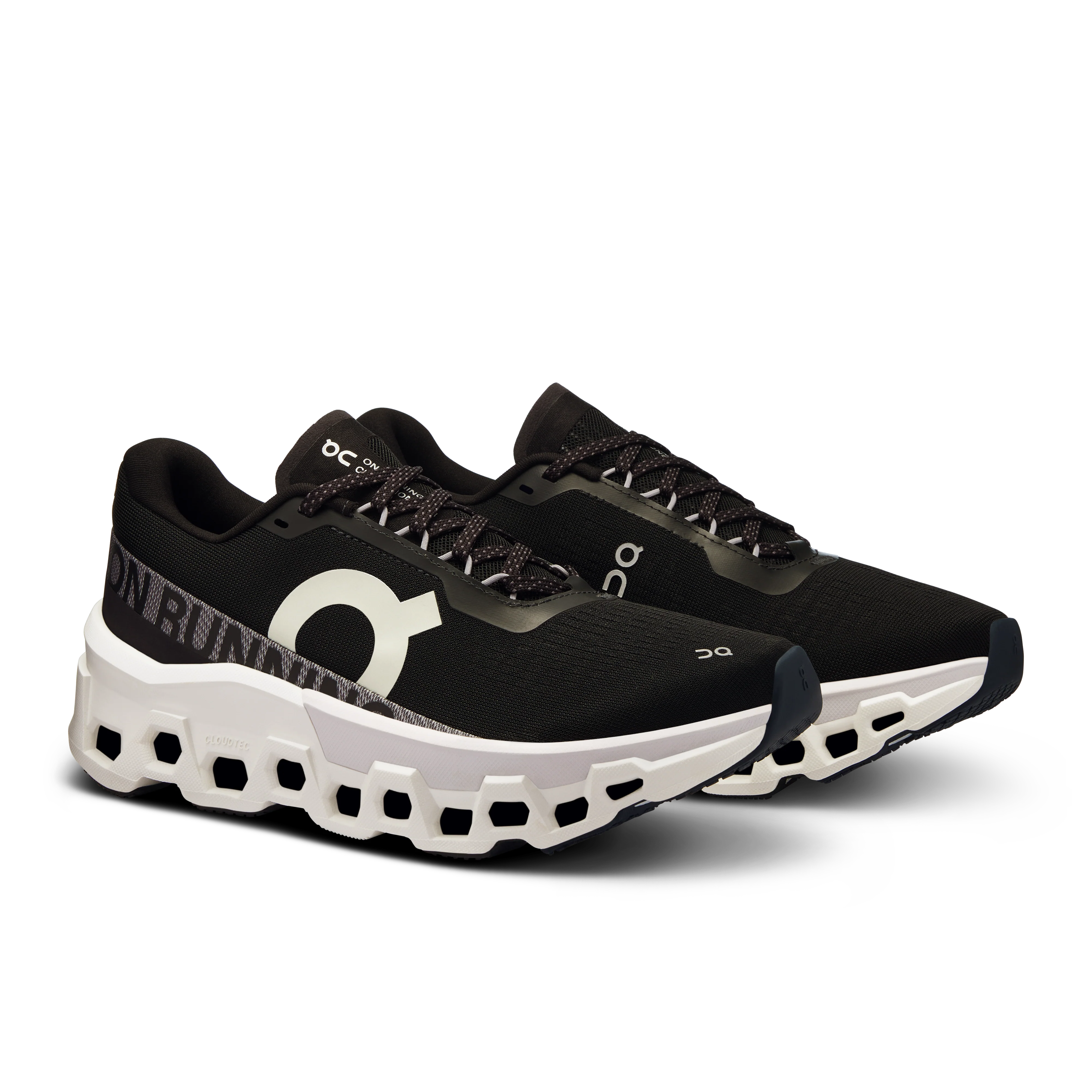 ON Womens Cloudmonster 2 - Black/Frost - Image 6