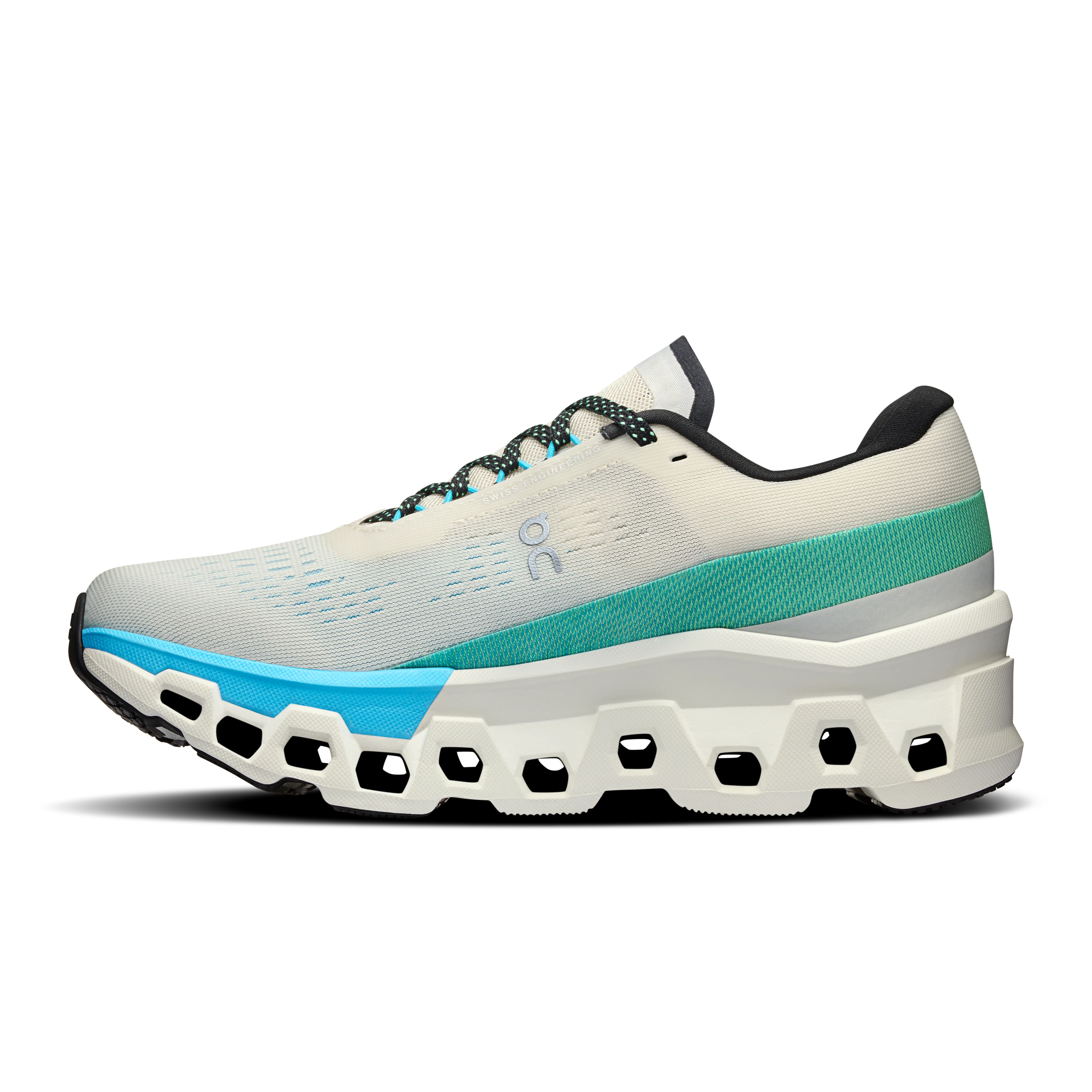 ON Womens Cloudmonster 2 - Cream/Horizon - SS25 - Image 4