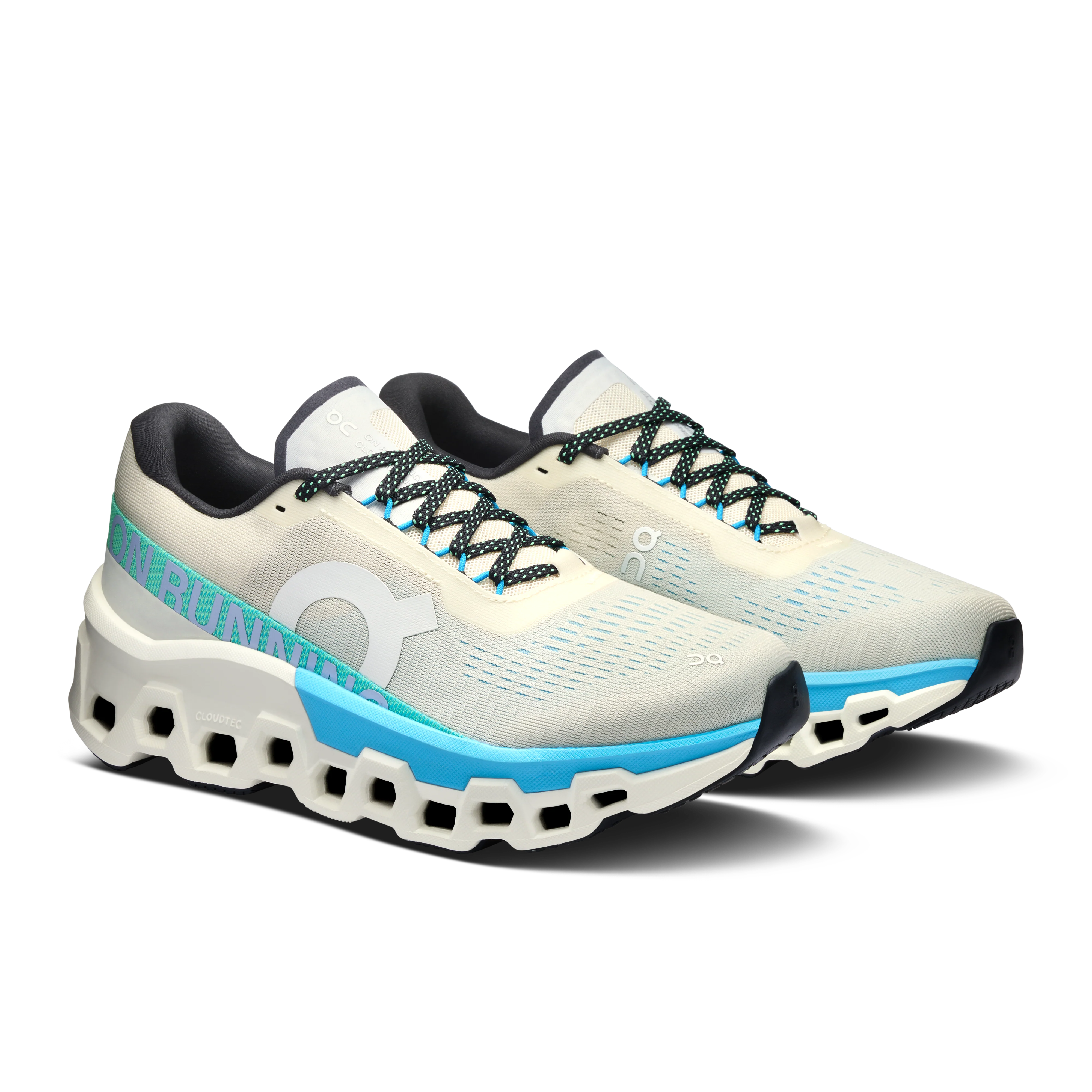 ON Womens Cloudmonster 2 - Cream/Horizon - SS25 - Image 6