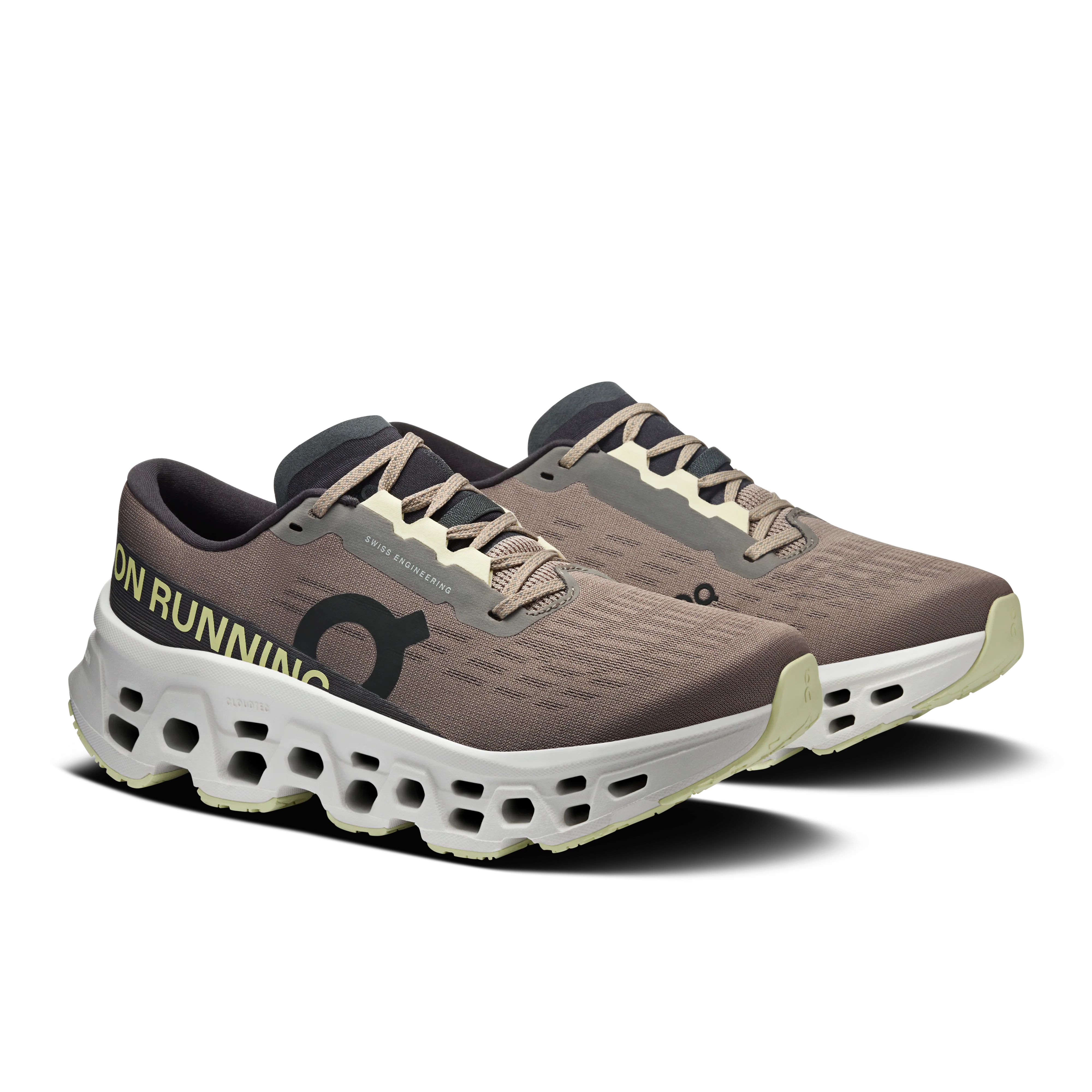 ON Womens Cloudmonster 3 - Cinder/Ivory - SS26 - Image 3
