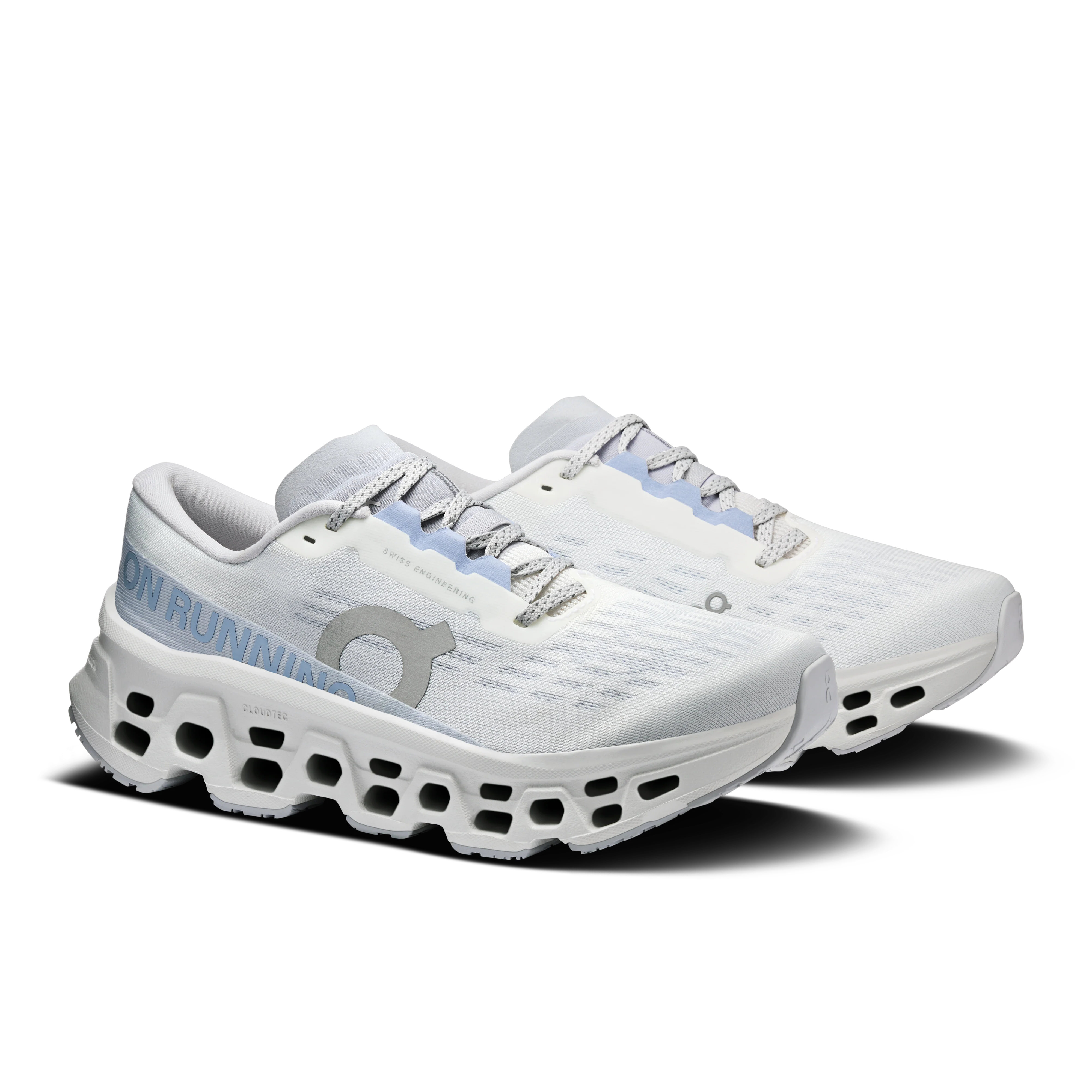 ON Womens Cloudmonster 3 - White/Frost - SS26 - Image 3