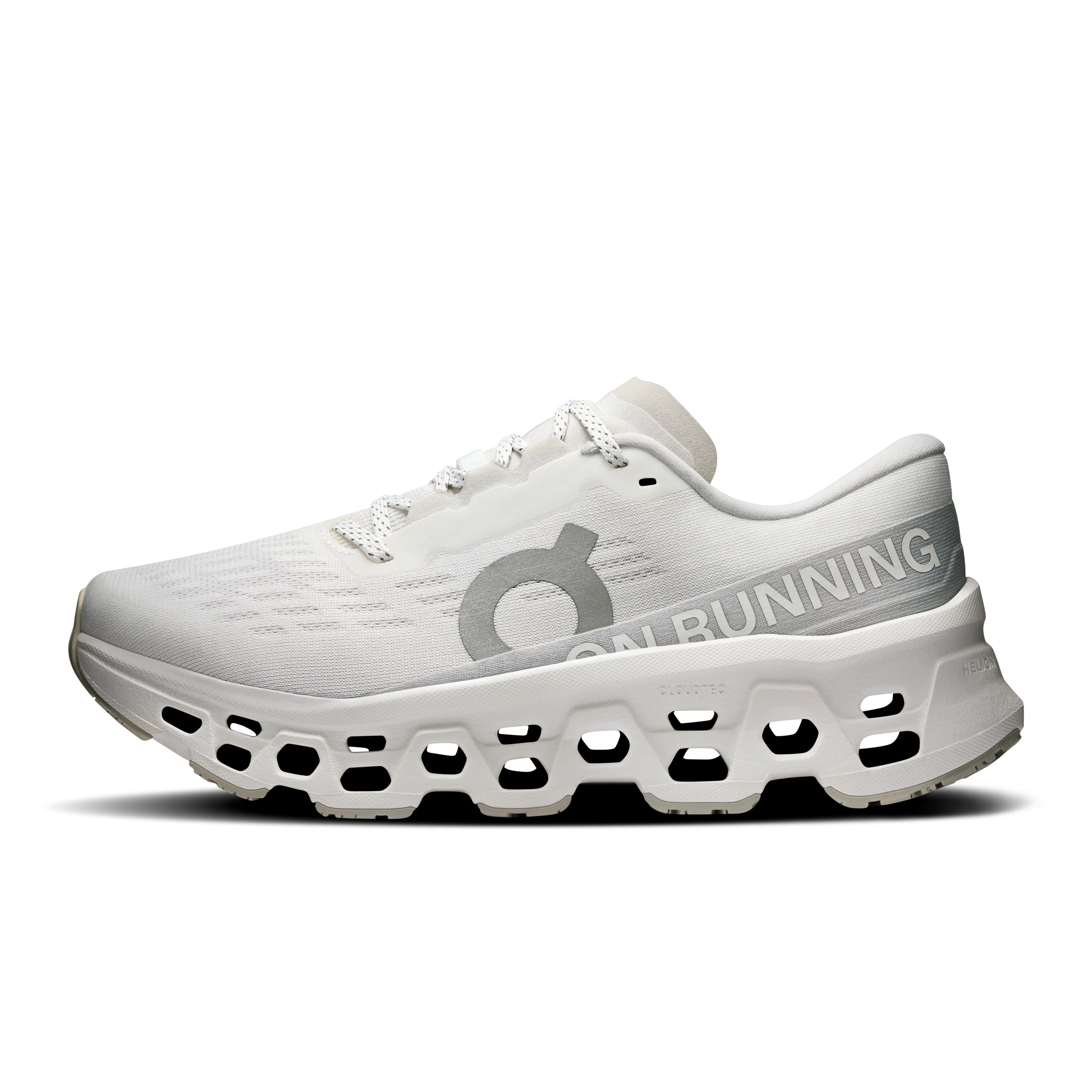 ON Womens Cloudmonster 3 - White/Wolf - SS26 - Image 5