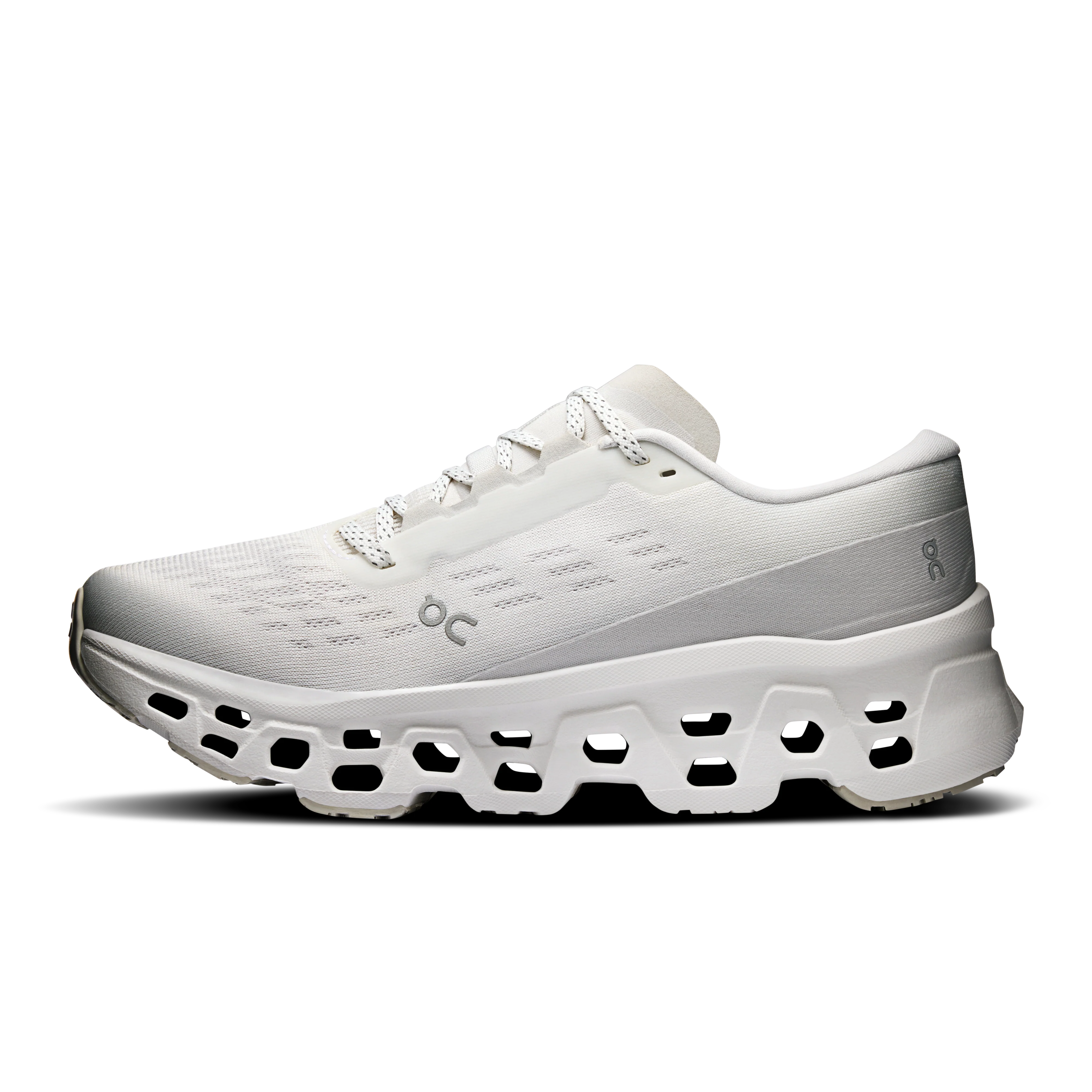 ON Womens Cloudmonster 3 - White/Wolf - SS26 - Image 6