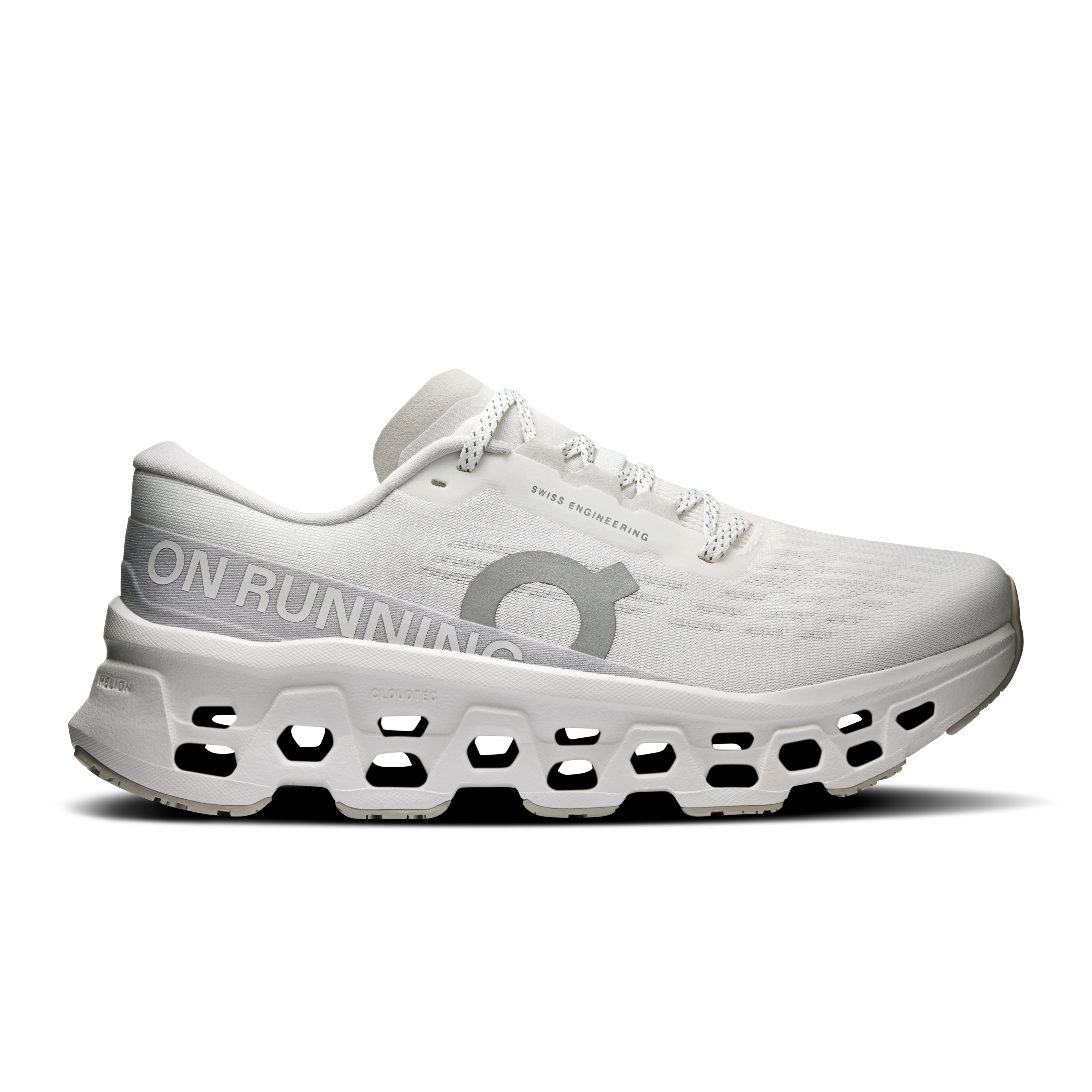 ON Womens Cloudmonster 3 - White/Wolf - SS26 - Image 7