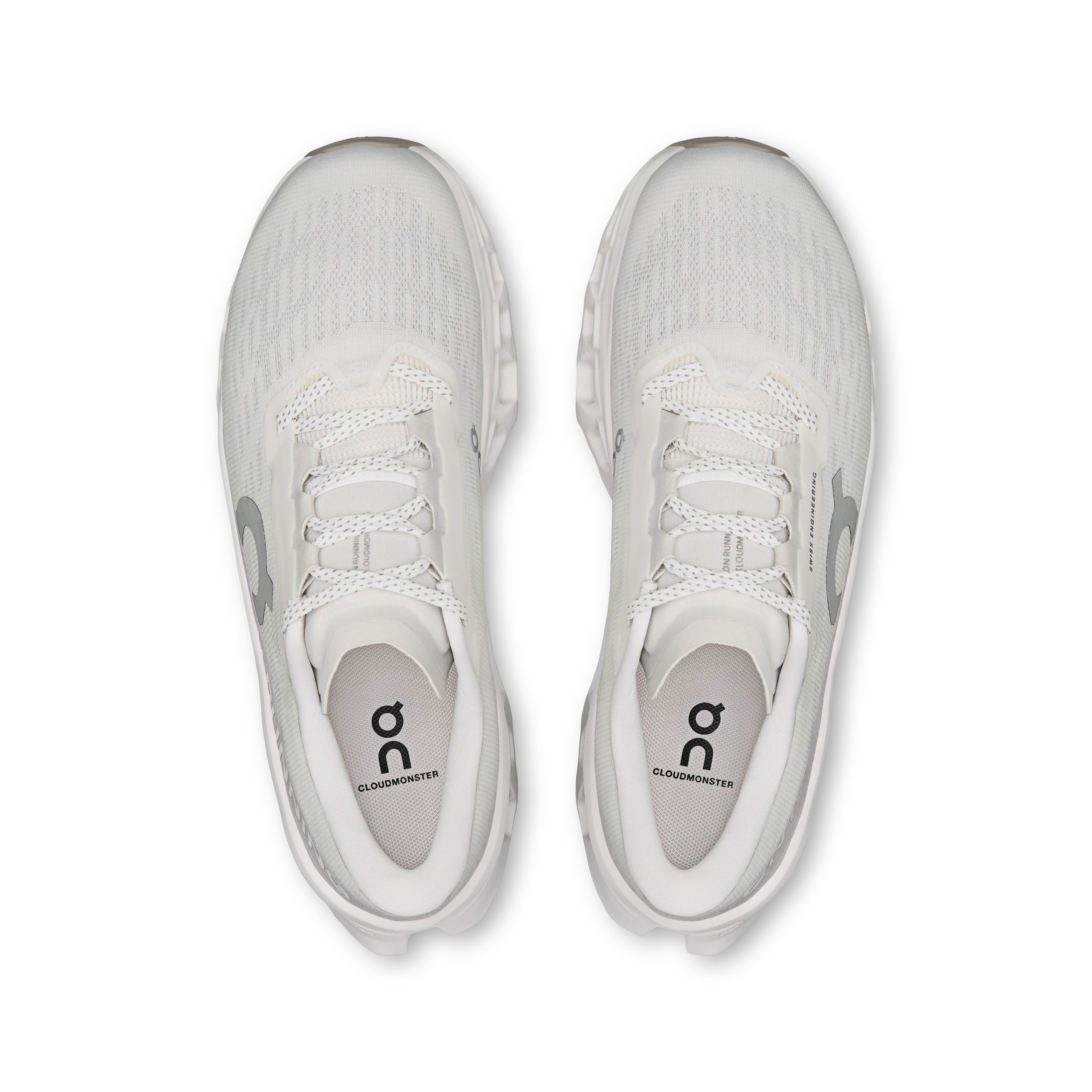 ON Womens Cloudmonster 3 - White/Wolf - SS26 - Image 8