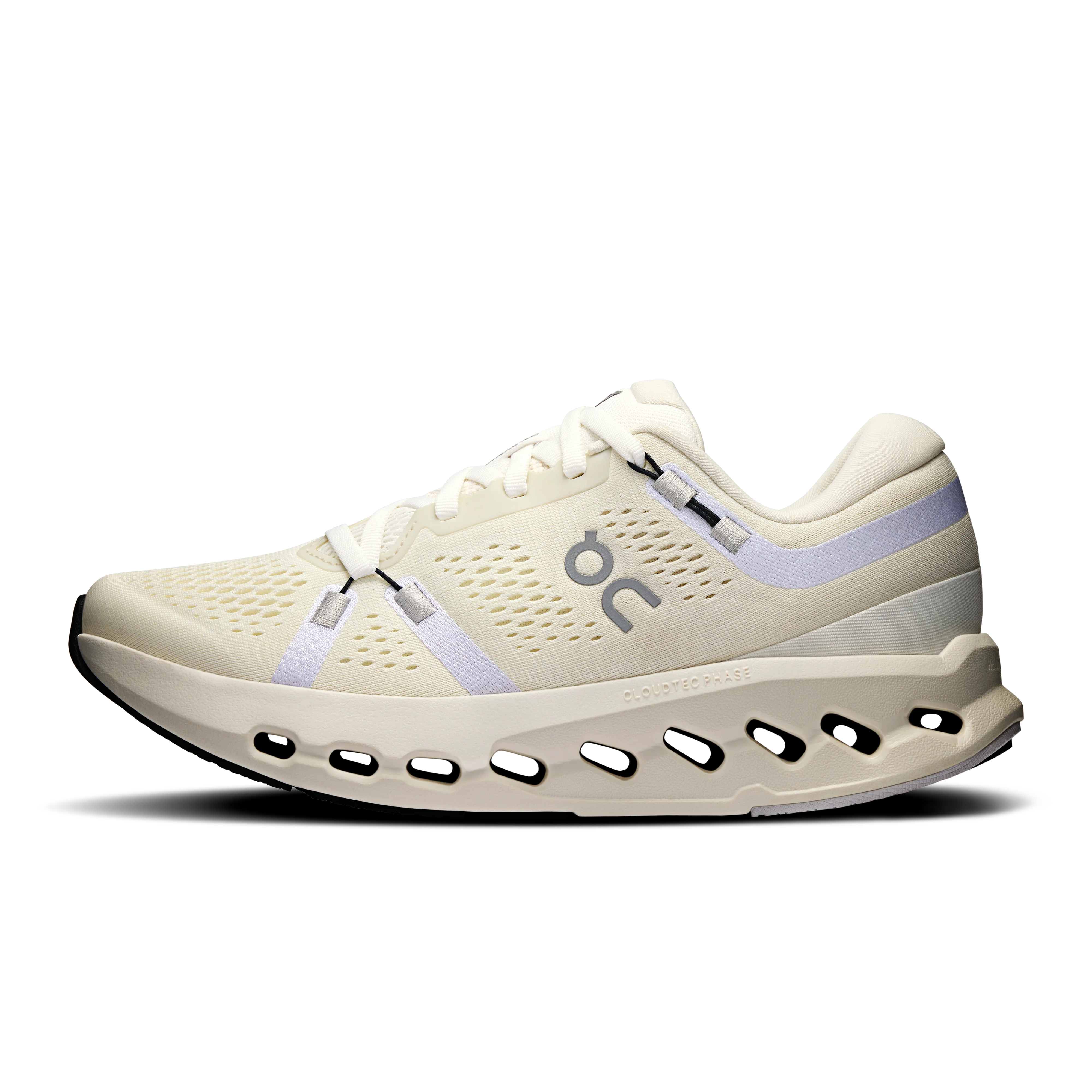 ON Womens Cloudsurfer 2 - Ivory/Ivory - SS25 - Image 8