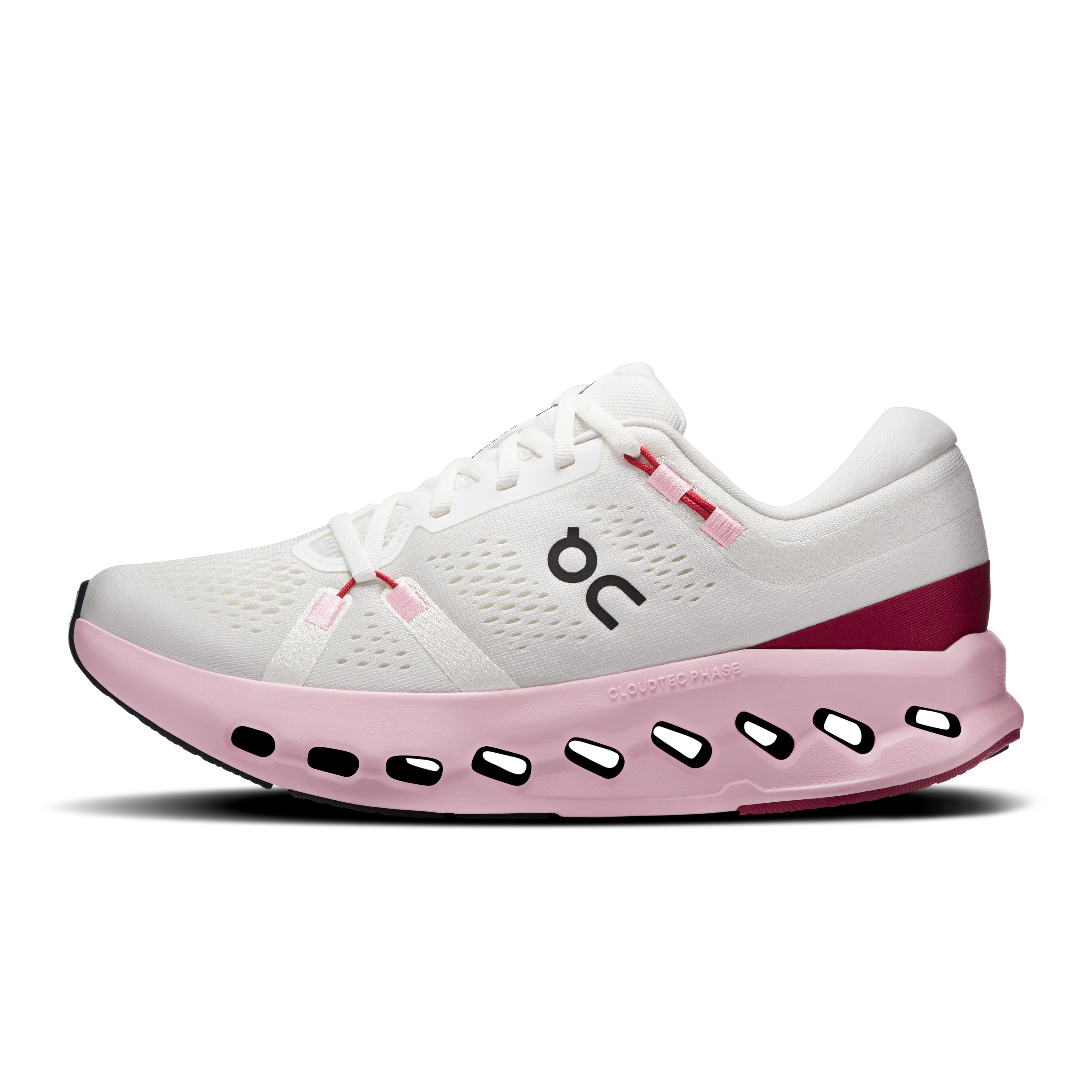ON Womens Cloudsurfer 2 - Ivory/Peony - SS26 - Image 6