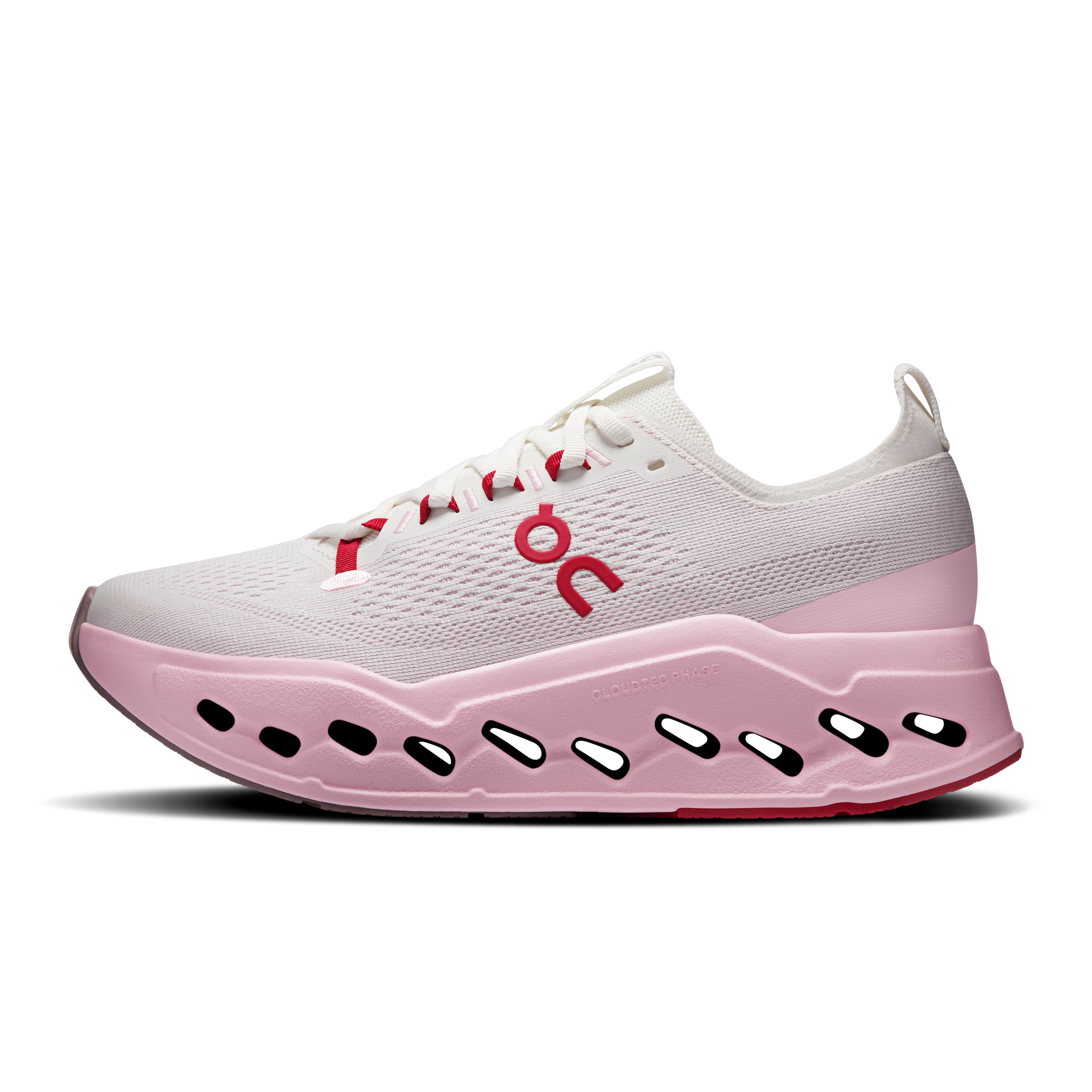 ON Womens Cloudsurfer Max - Ivory/Peony - SS26 - Image 6