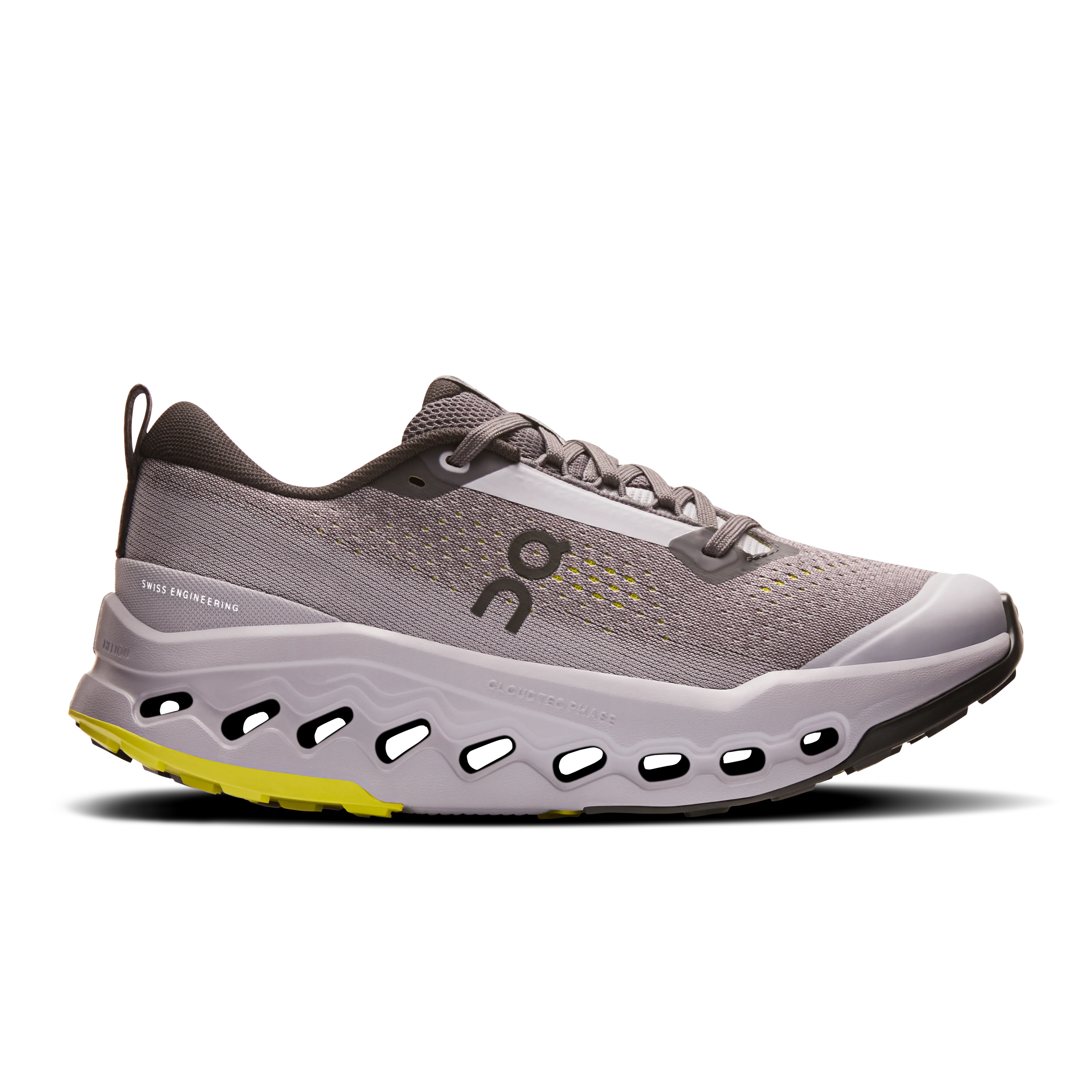 ON Womens Cloudsurfer Trail 2 - Iron/Lilac - Trail - AW25 - Image 3