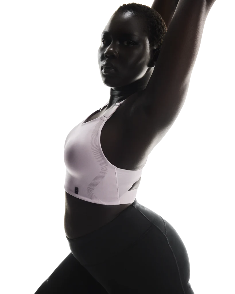 On Womens Performance Flex Bra - Mauve - Image 6