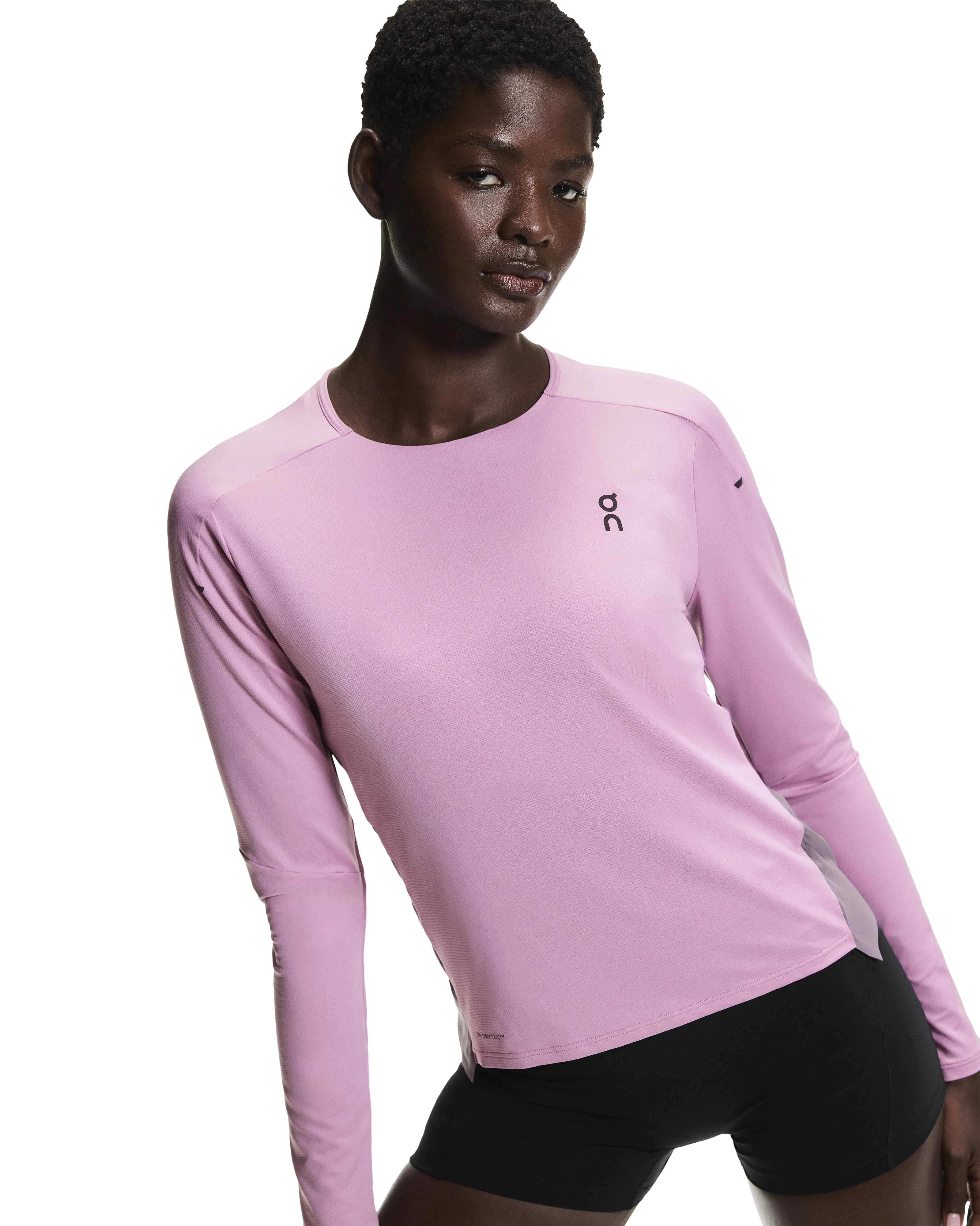 ON Womens Performance Long Tee - Sakura/Dewberry - SS26 - Image 7