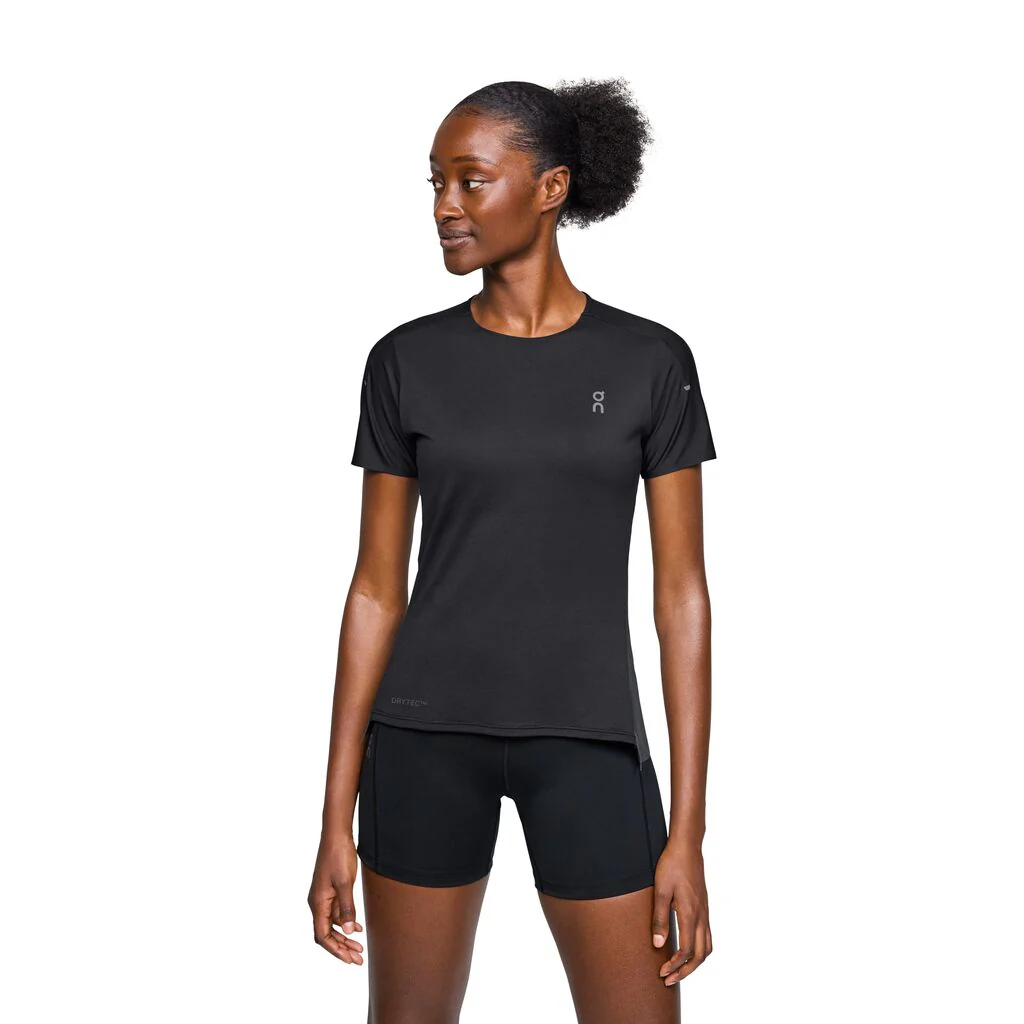 ON Women's Performance T - Black/Eclipse - SS26 - Image 3
