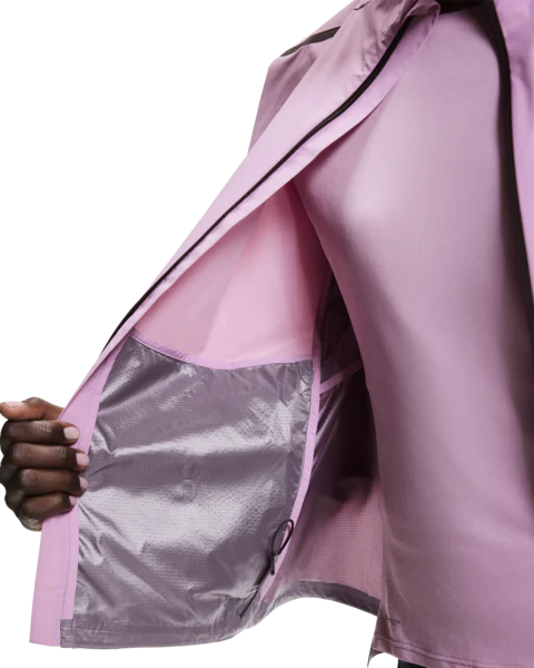ON Womens Weather Jacket - Sakura/Dewberry - SS26 - Image 4