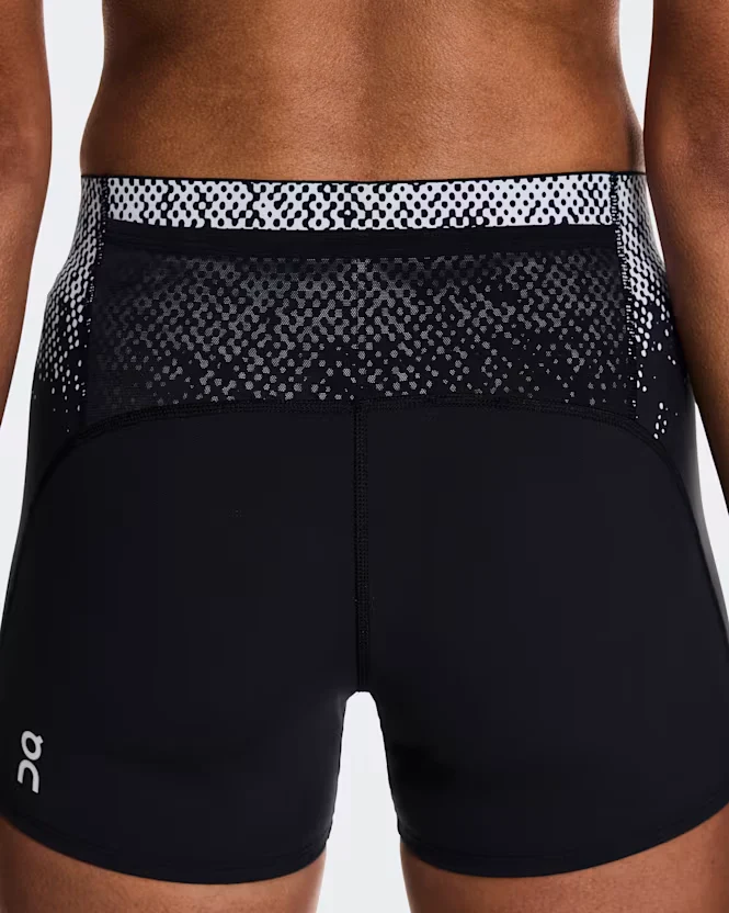 ON Womens Zero Short Tights - Black/White - SS26 - Image 5