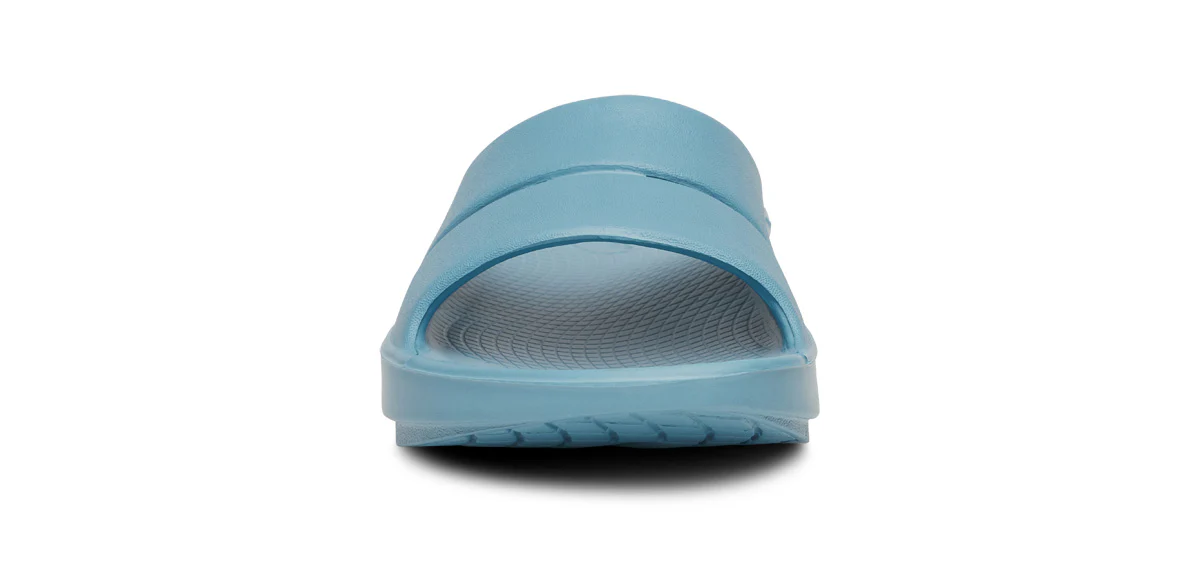Oofos OOahh Unisex Recovery Slide - Ocean Blue - SS26 - Image 4