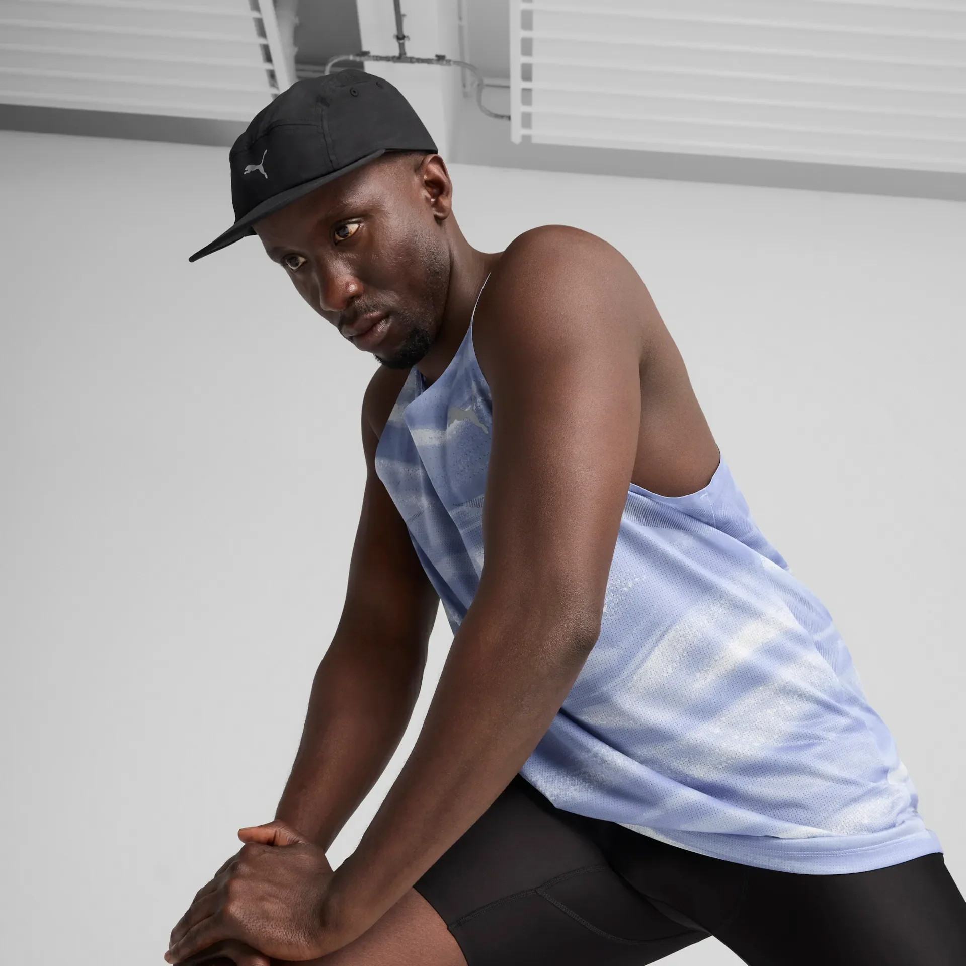 Puma Essential Running 5 Panel Cap - Black - Image 3