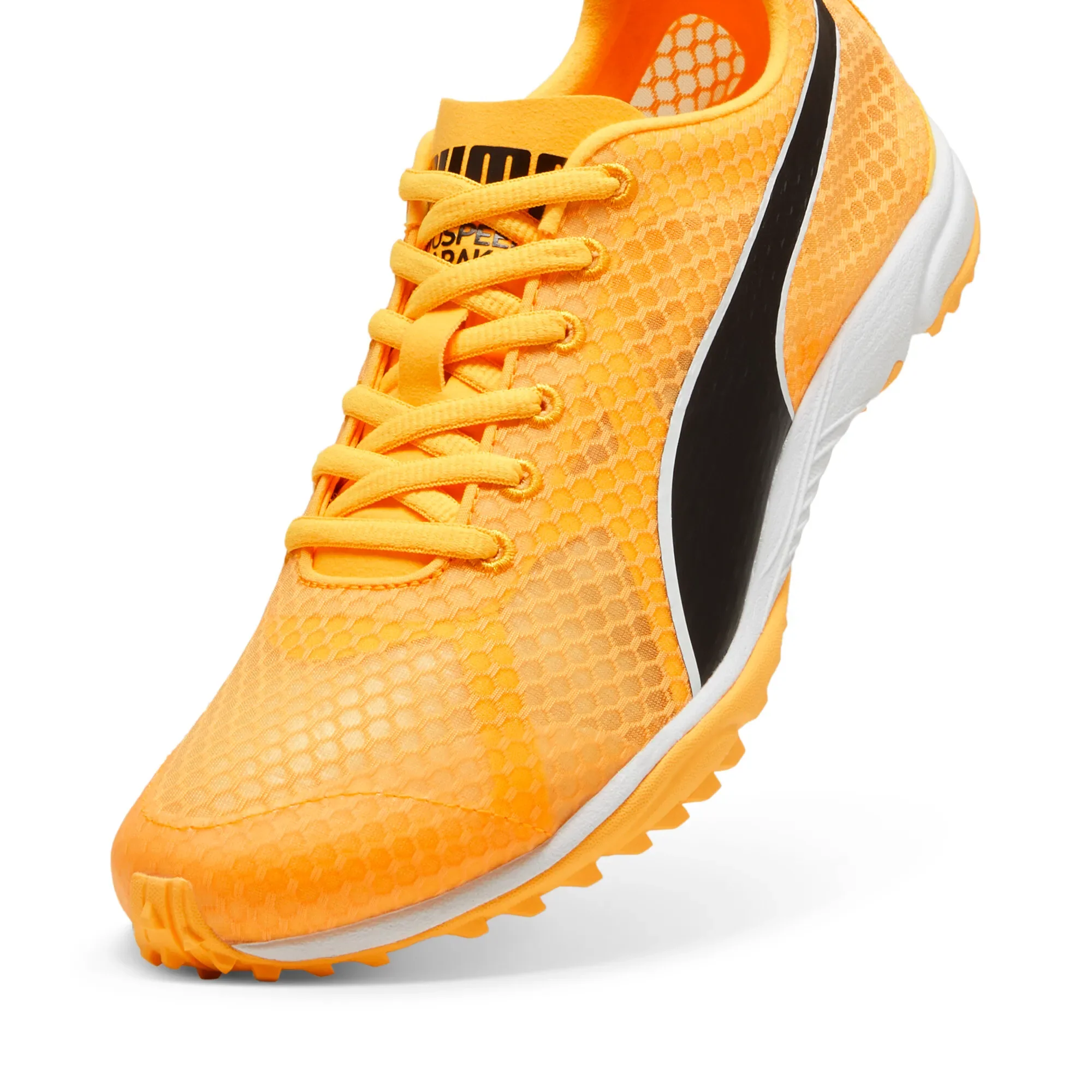 Puma evoSPEED Haraka 8 Cross Country Spikes - Sun Stream/Puma Black/Puma White - Image 4