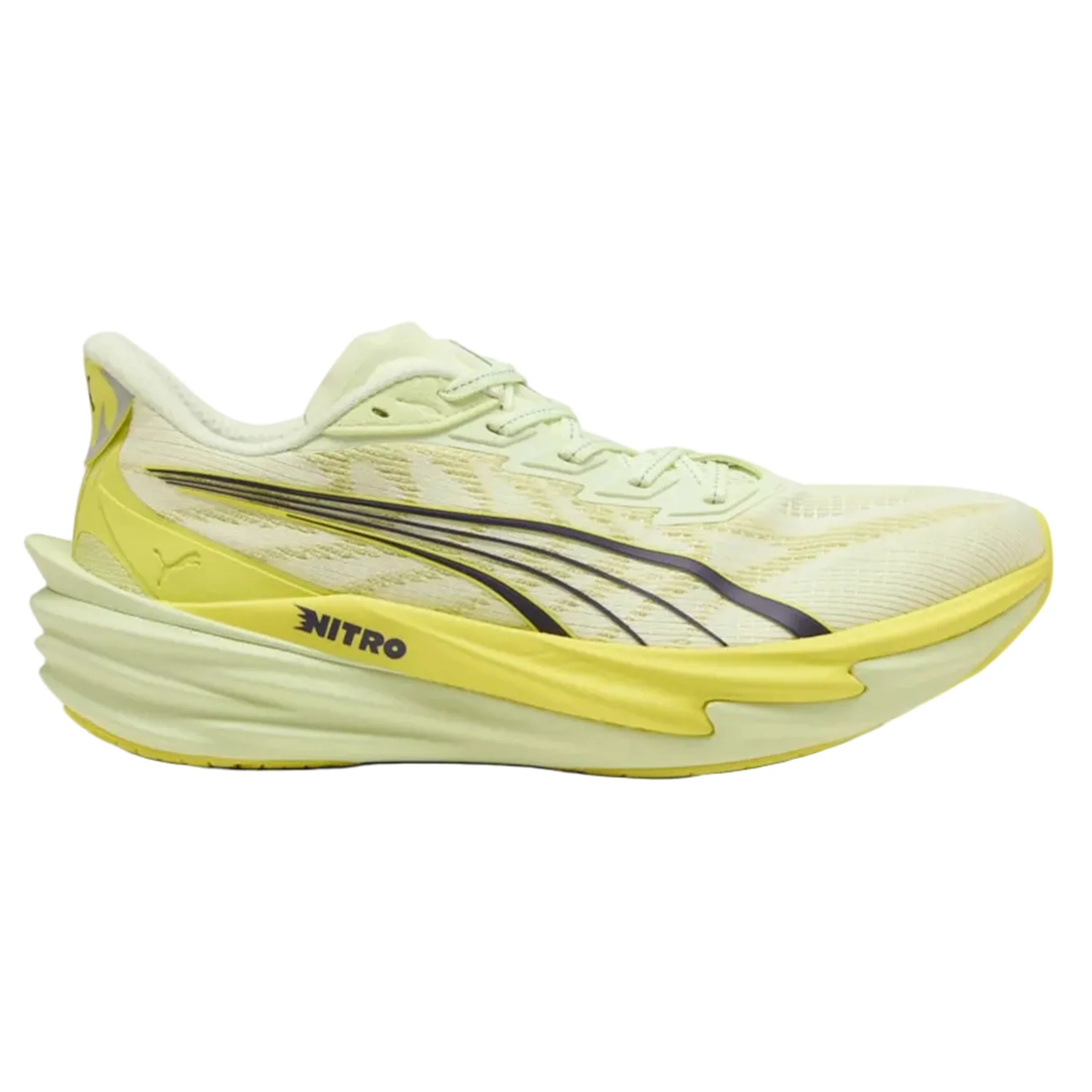 Puma Mens Deviate NITRO 4 - Apple Spritz/Lux Lime - Neutral - SS26