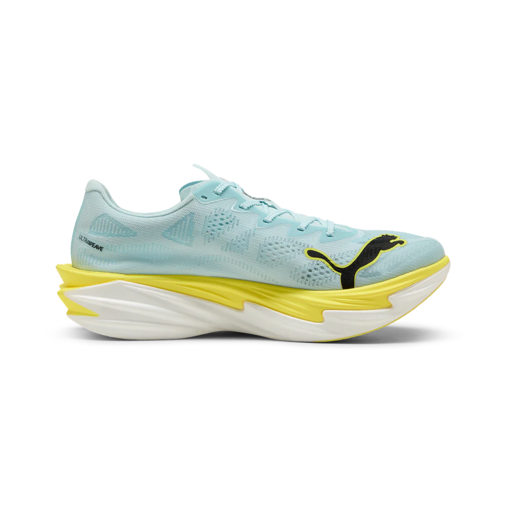Puma Mens Deviate NITRO Elite 4 - Fresh Water/Lemon Crush/Puma Black - Neutral - SS26 - Image 4
