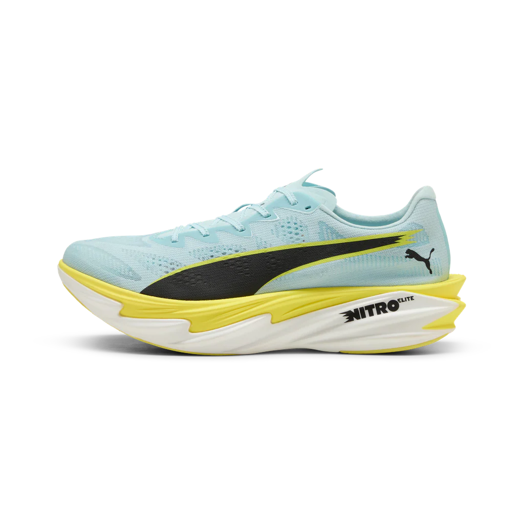 Puma Mens Deviate NITRO Elite 4 - Fresh Water/Lemon Crush/Puma Black - Neutral - SS26 - Image 6