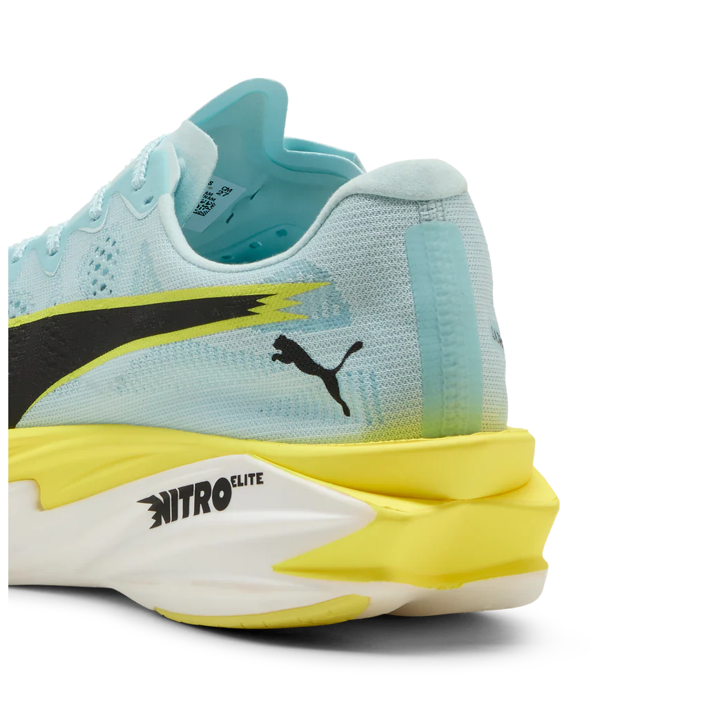 Puma Mens Deviate NITRO Elite 4 - Fresh Water/Lemon Crush/Puma Black - Neutral - SS26 - Image 7