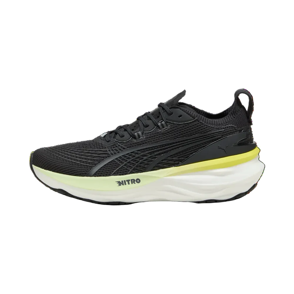 Puma Mens ForeverRun NITRO 2 - Puma Black/Apple Spritz - Stability - SS26 - Image 6