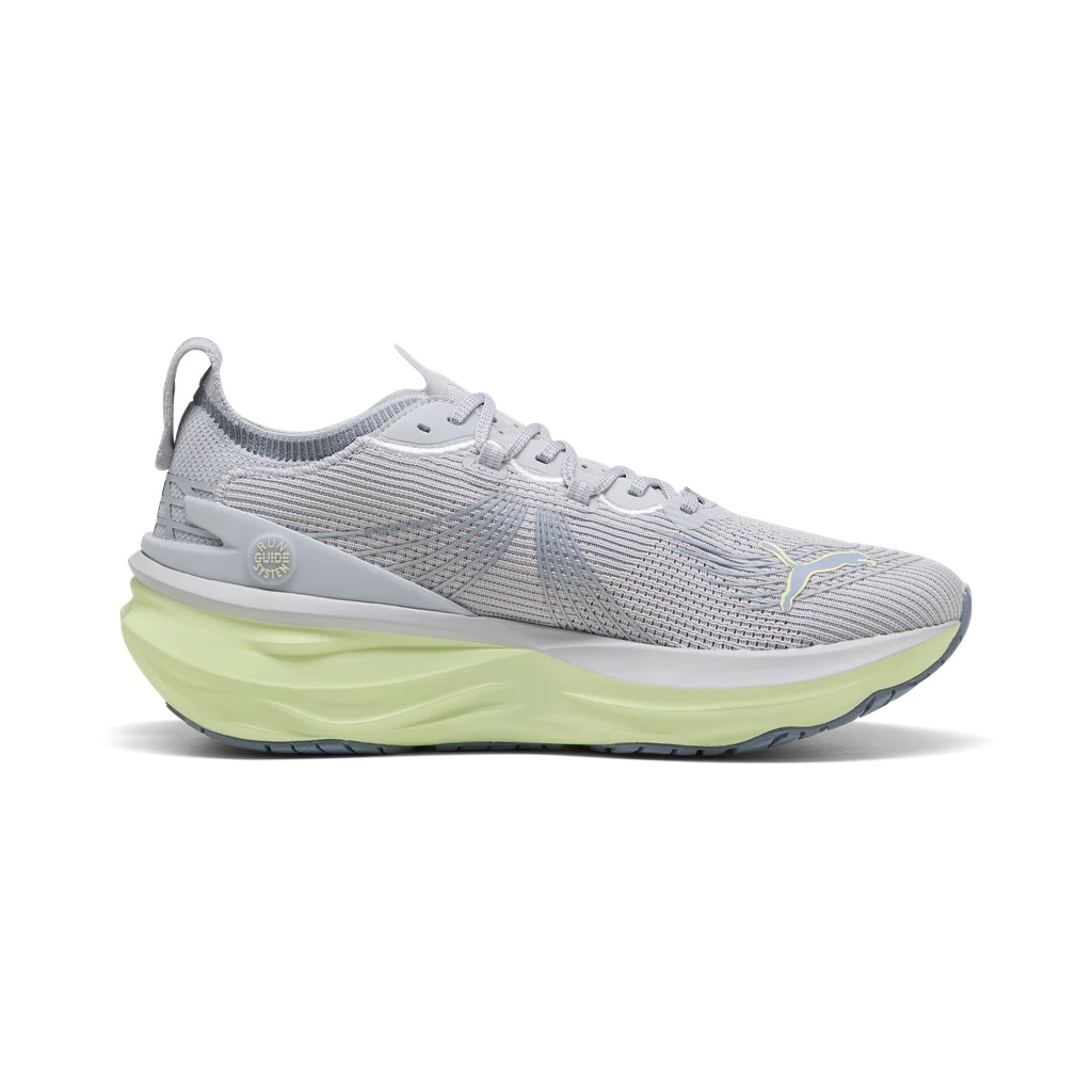 Puma Mens ForeverRun NITRO 2 - Vibrant Silver/Apple Spritz - Stability - SS26 - Image 4