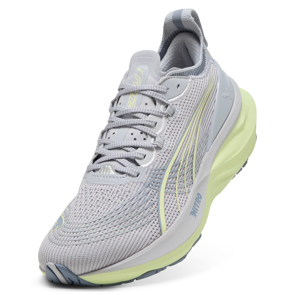 Puma Mens ForeverRun NITRO 2 - Vibrant Silver/Apple Spritz - Stability - SS26 - Image 5