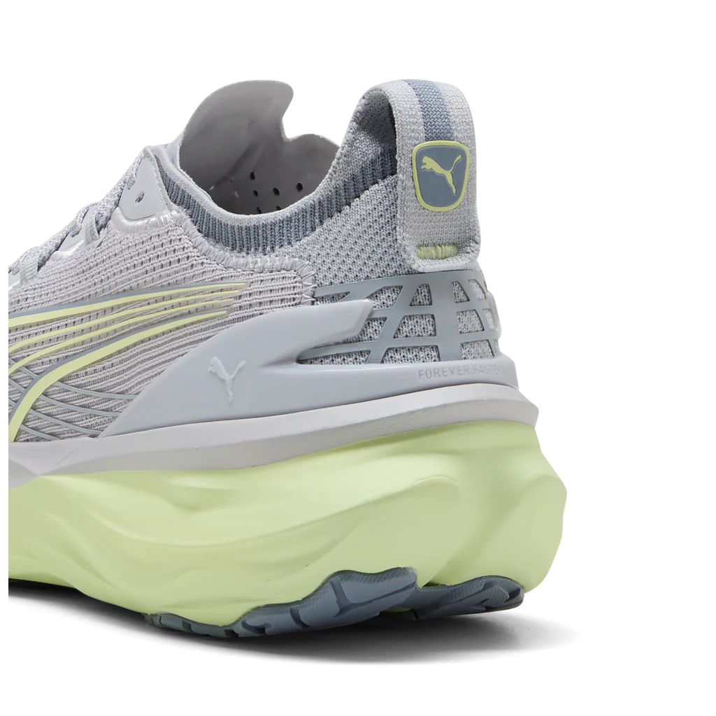Puma Mens ForeverRun NITRO 2 - Vibrant Silver/Apple Spritz - Stability - SS26 - Image 7