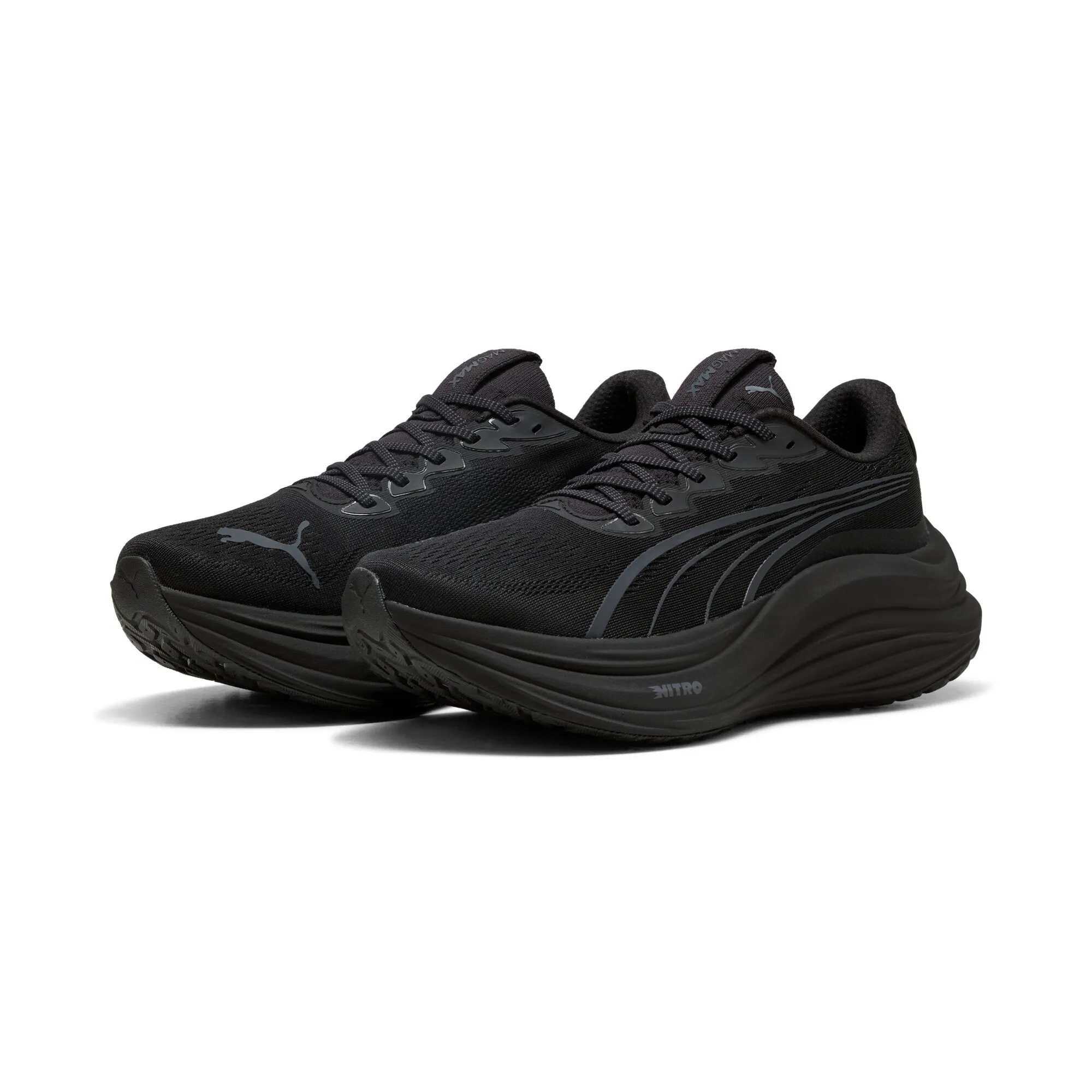 Puma Mens MagMax NITRO - Puma Black/Galactic Gray - Neutral - AW25 - Image 4