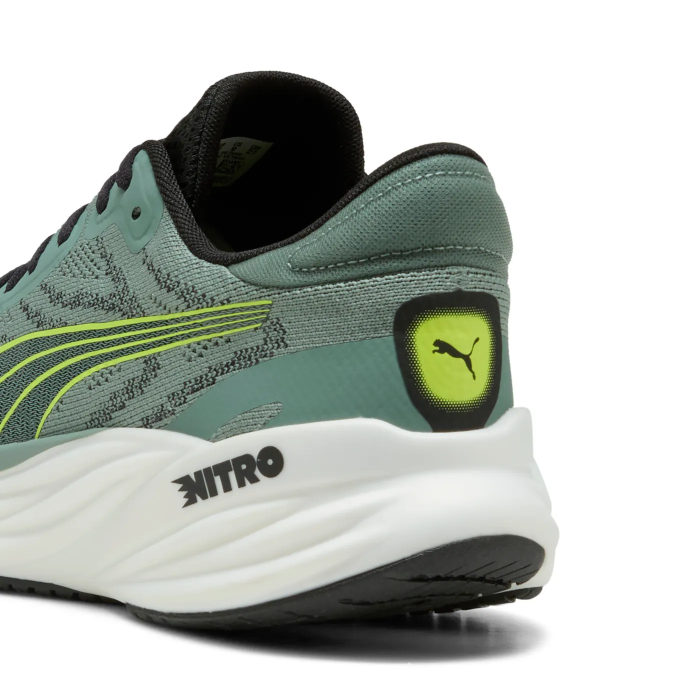 Puma Mens Magnify NITRO 2 - Green Moon/Yellow Alert - Neutral - SS25 - Image 3
