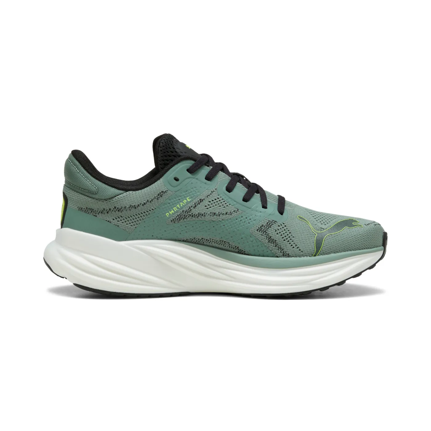 Puma Mens Magnify NITRO 2 - Green Moon/Yellow Alert - Neutral - SS25 - Image 5