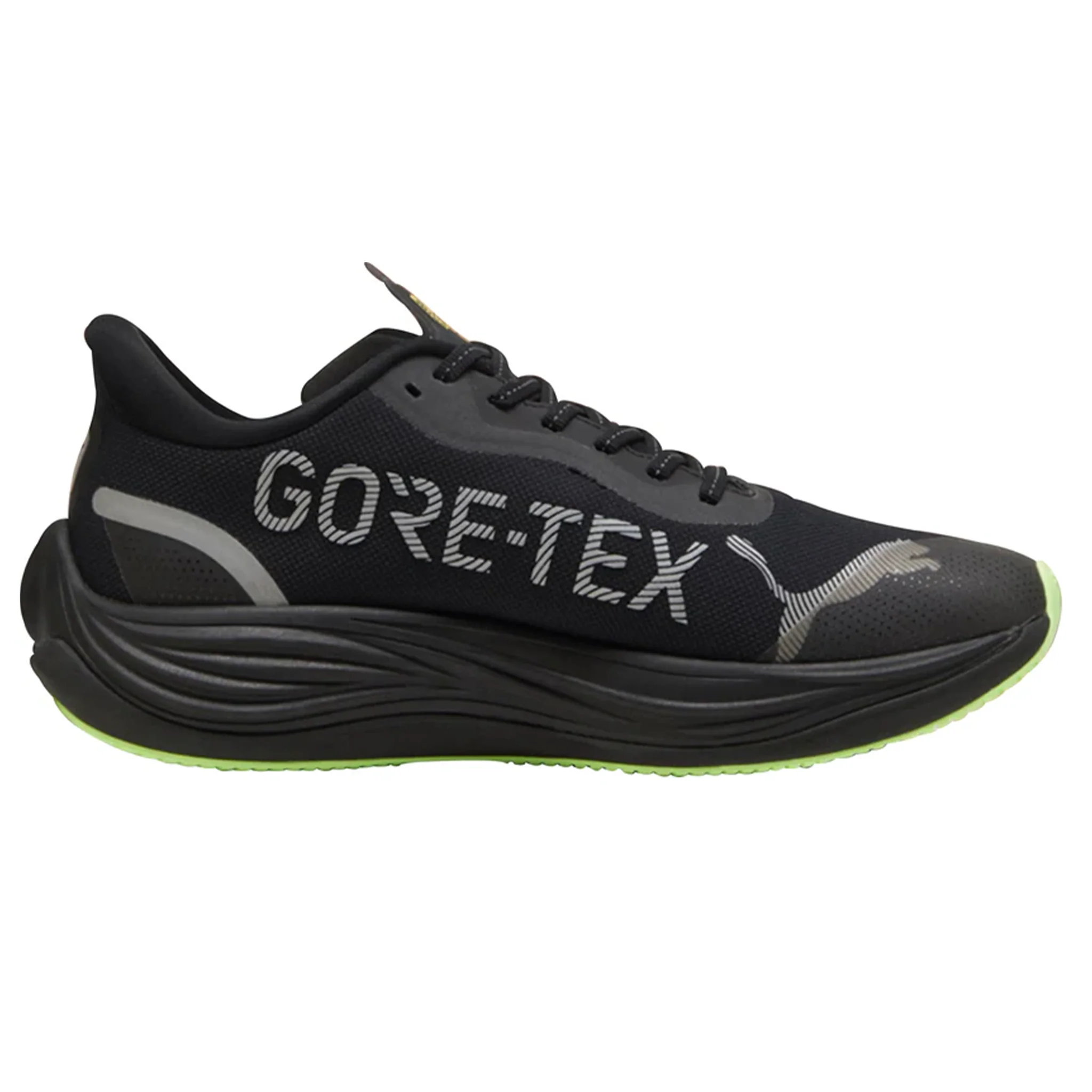 Puma Mens Velocity NITRO 3 GTX - Puma Black/Puma Silver/Fizzy Apple - Neutral - Image 3