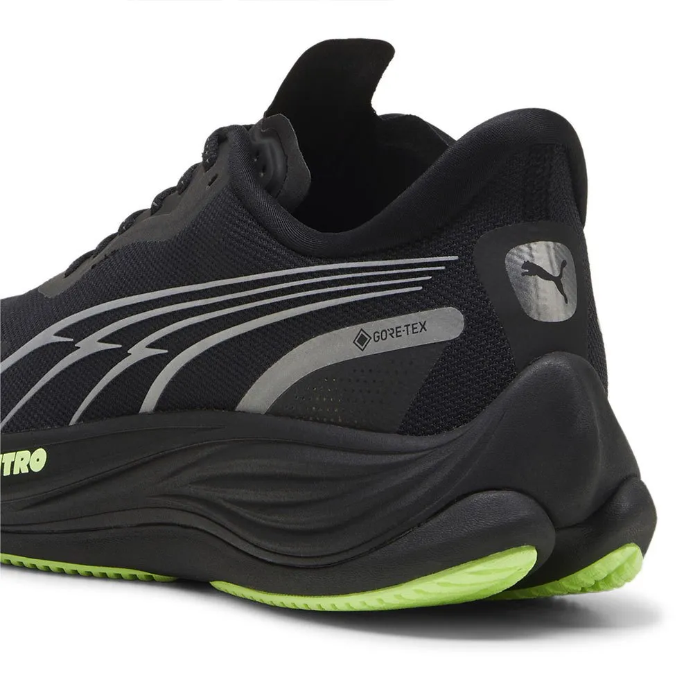 Puma Mens Velocity NITRO 3 GTX - Puma Black/Puma Silver/Fizzy Apple - Neutral - Image 7