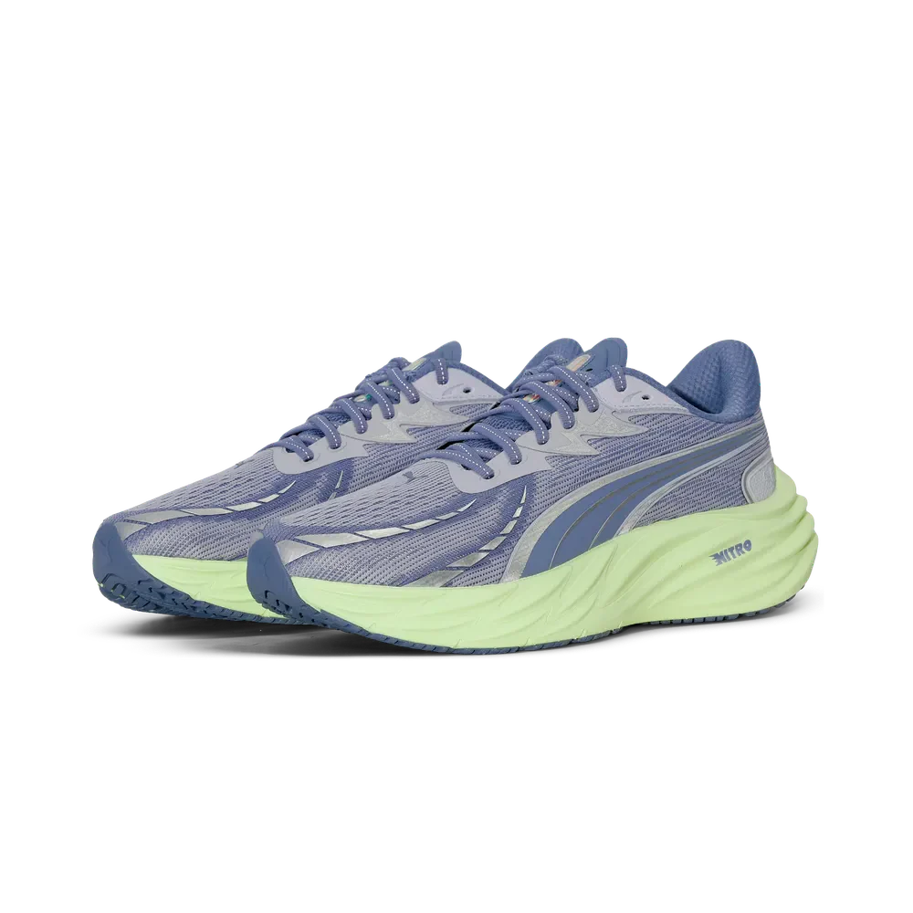 Puma Mens Velocity NITRO 4 - Vibrant Silver/Apple Spritz - Neutral - SS26 - Image 8