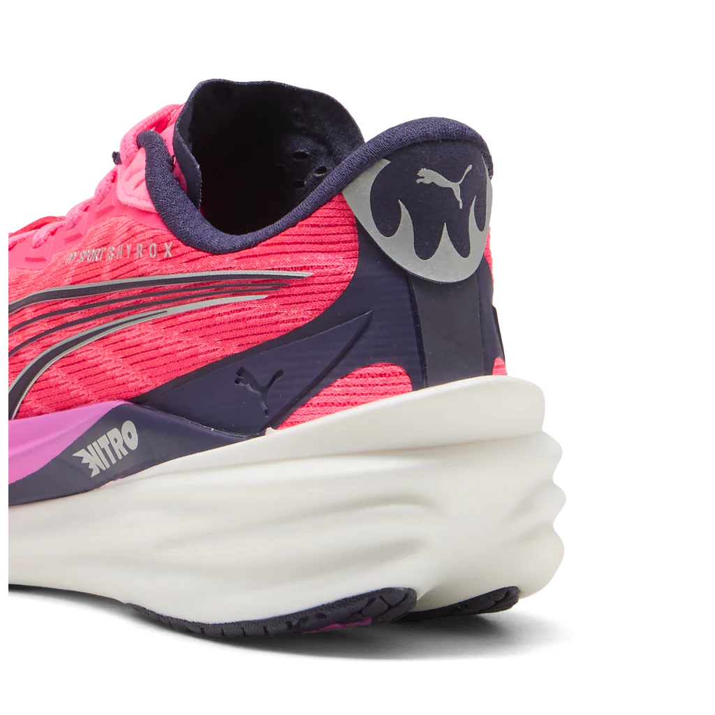Puma Womens Deviate NITRO 4 x HYROX - Pure Pink/Puma White - Neutral - SS26 - Image 3